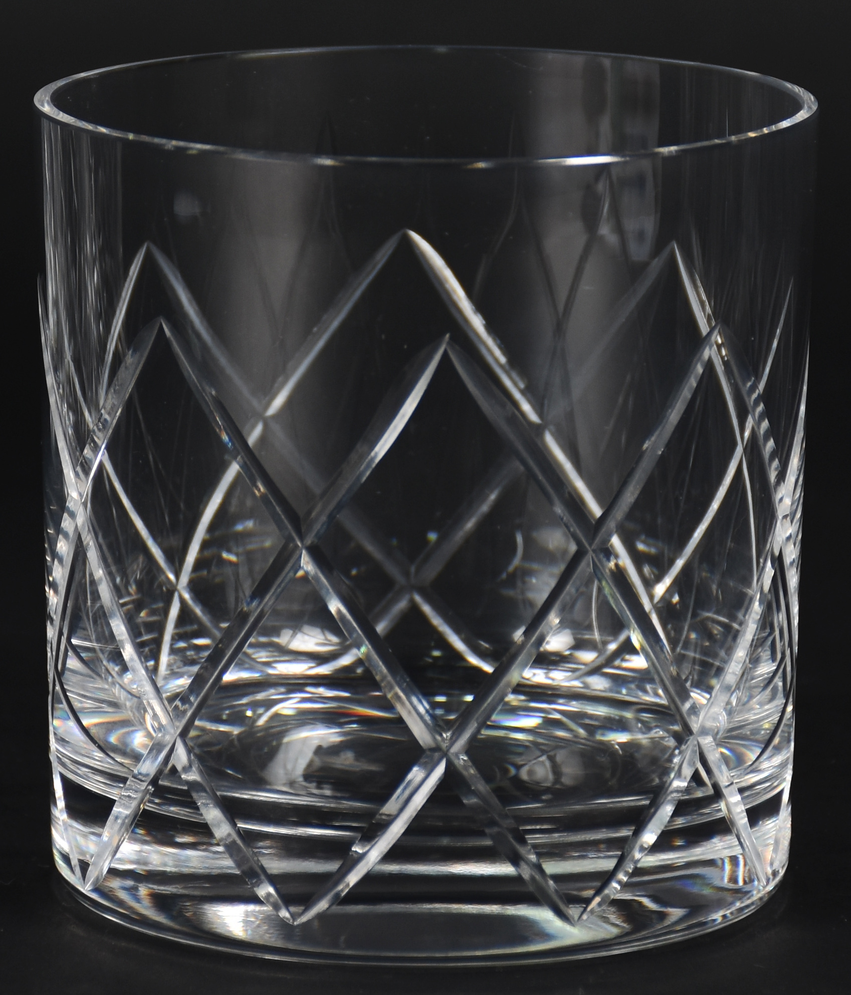 Nove copos para whisky de cristal lapidado( 1 bicado) - foto 3 de 4