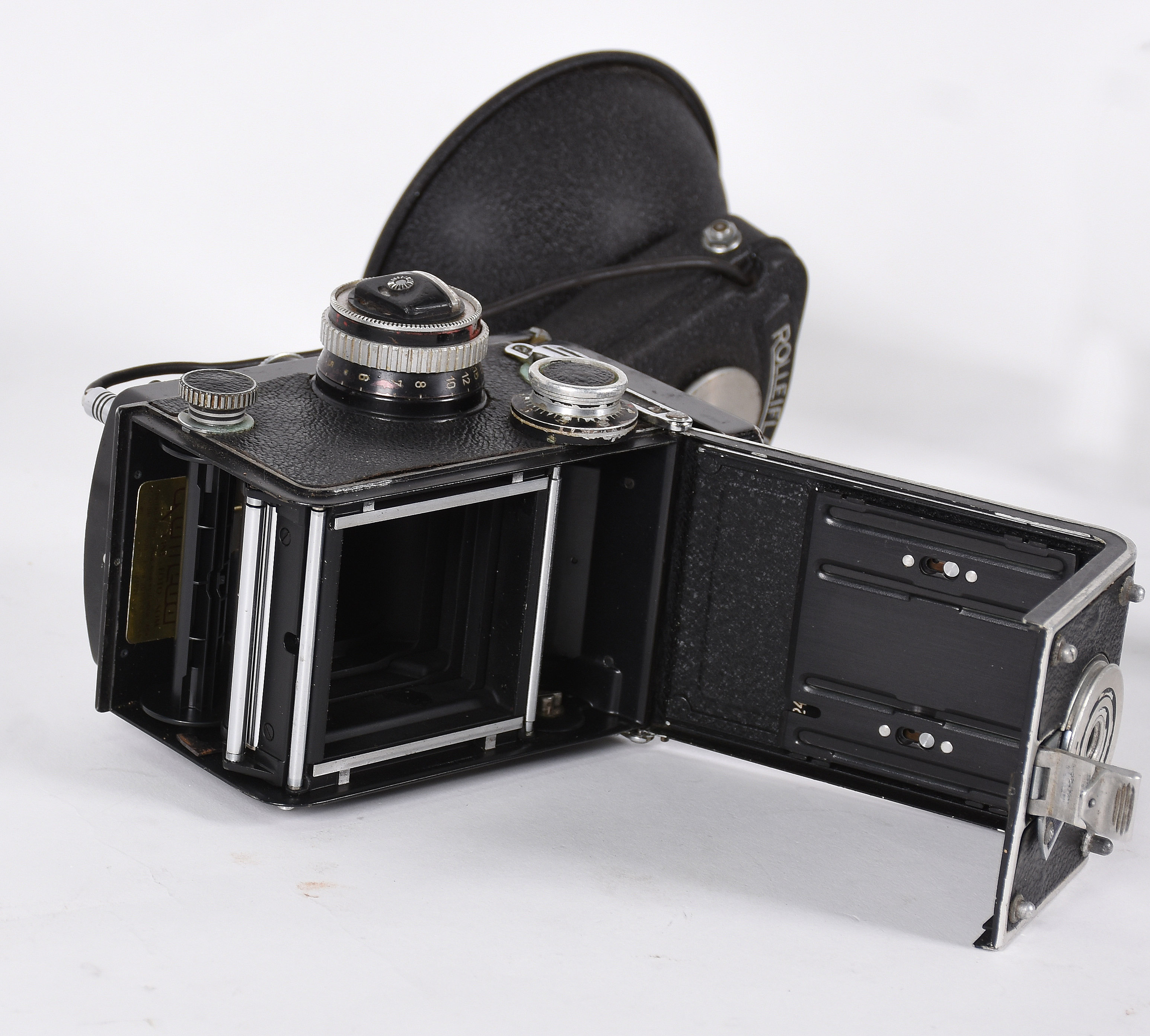 ROLLEIFLEX 2.8 E Com Rolleiflash- Câmera clássica Alemâ fabricada em... - foto 5 de 5