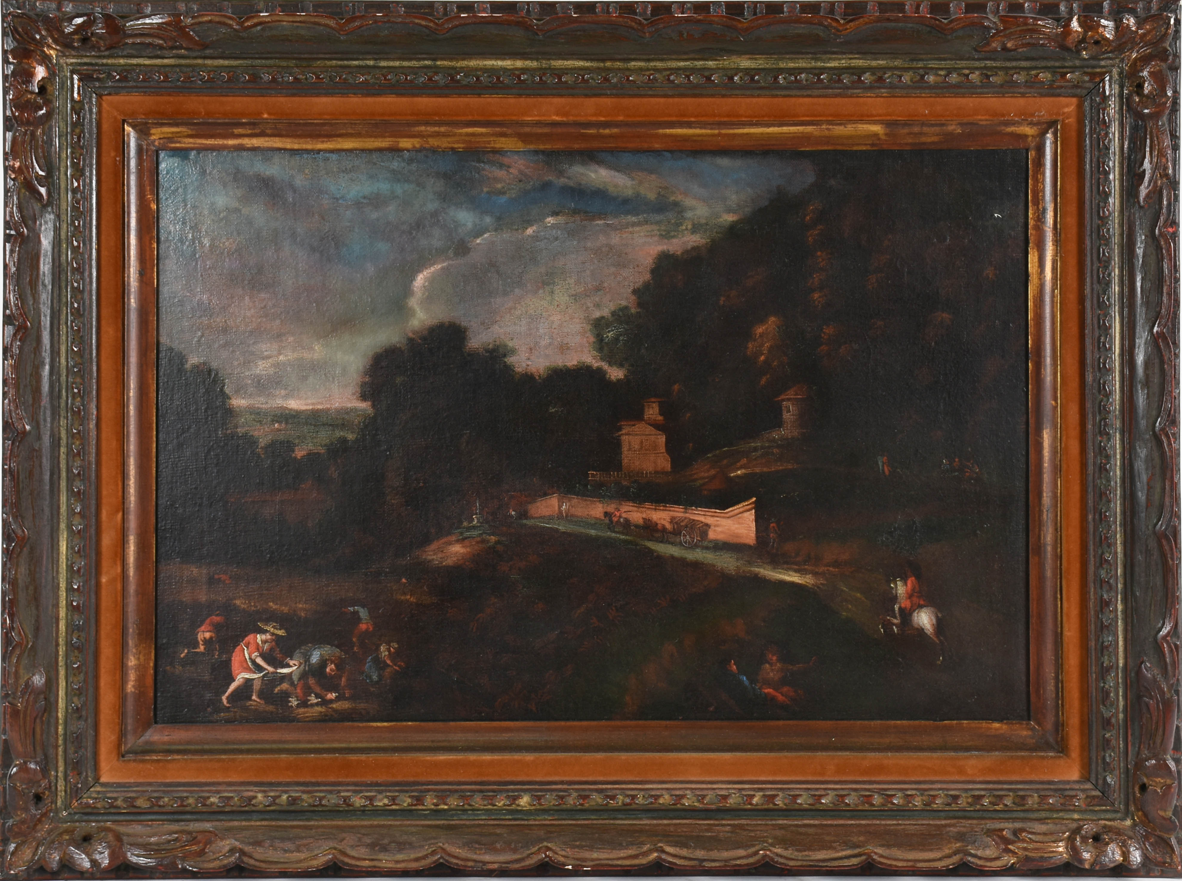 Escola europeia, Paisagem com figuras - foto 1 de 2