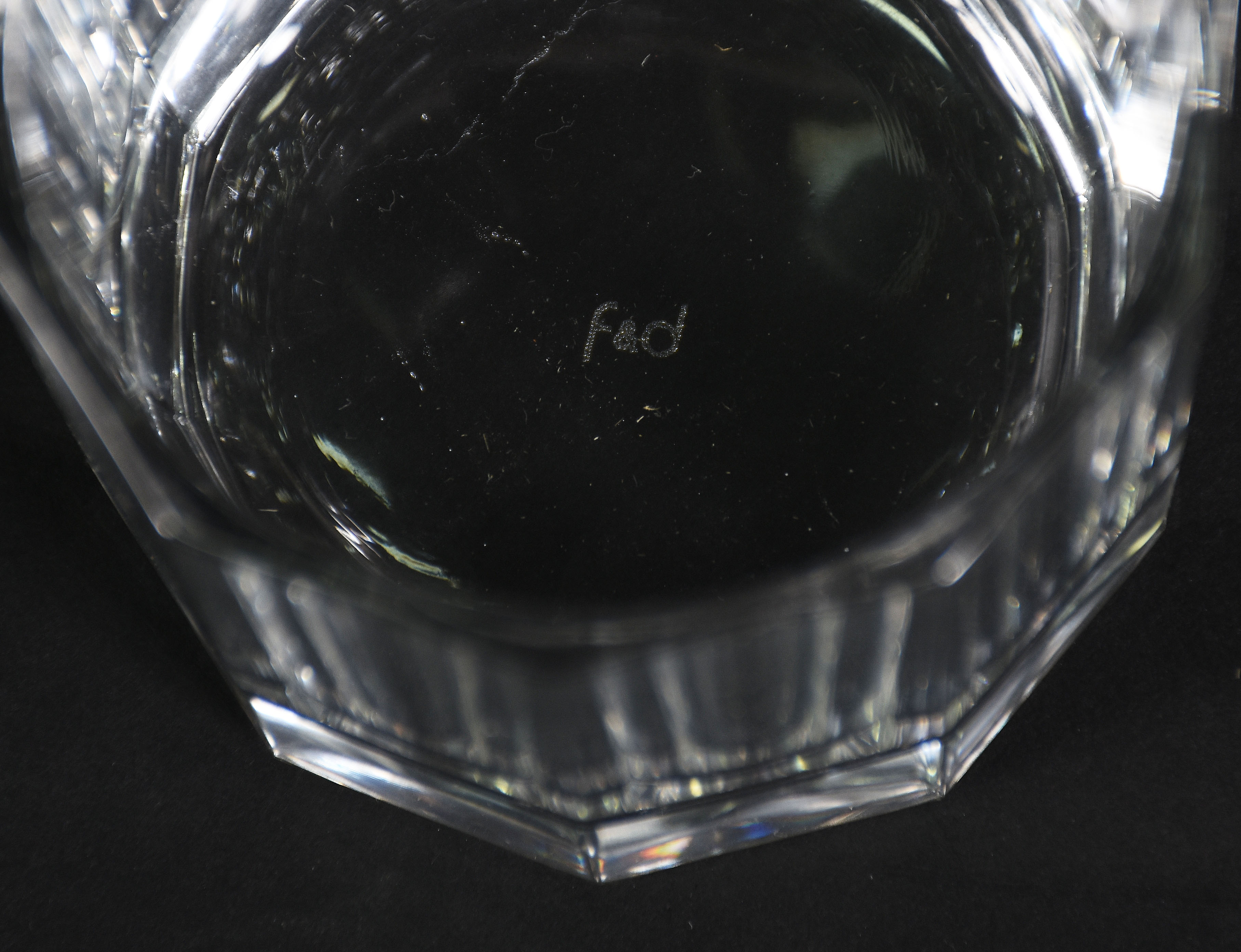 Seis copos de cristal para whisky. - foto 4 de 4