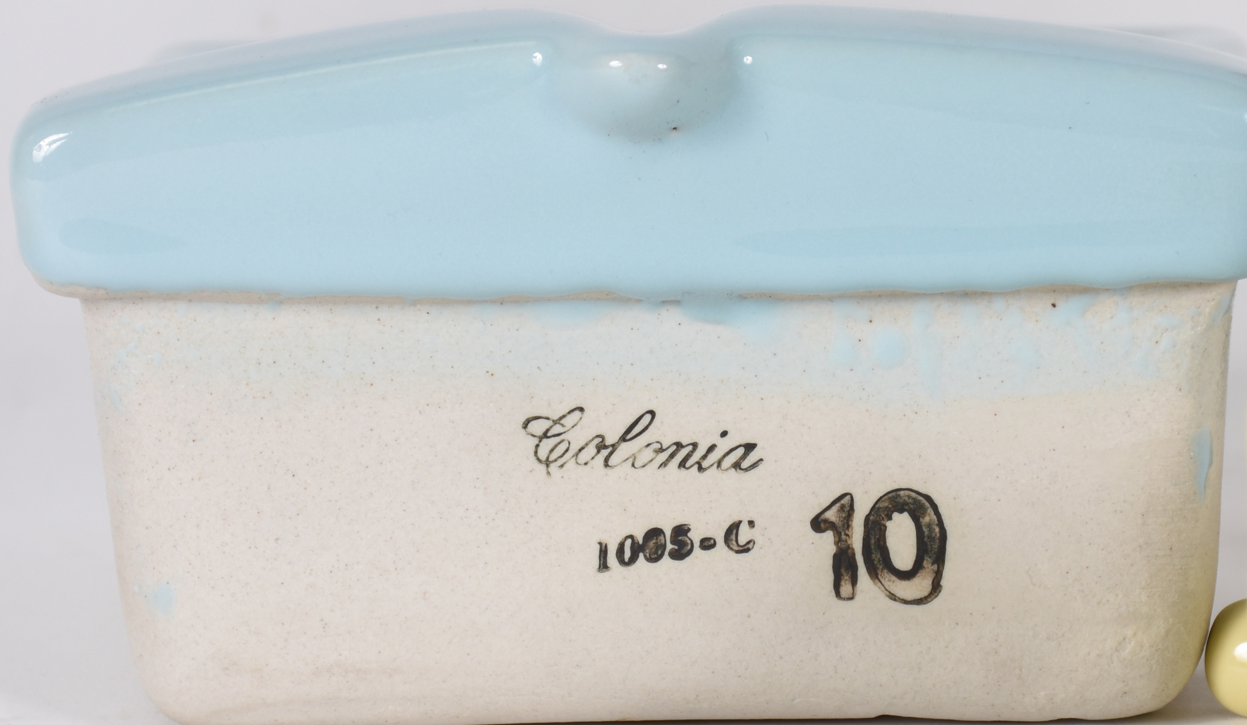 Nove peças de cerâmica para banheiro anos 50. - foto 6 de 6