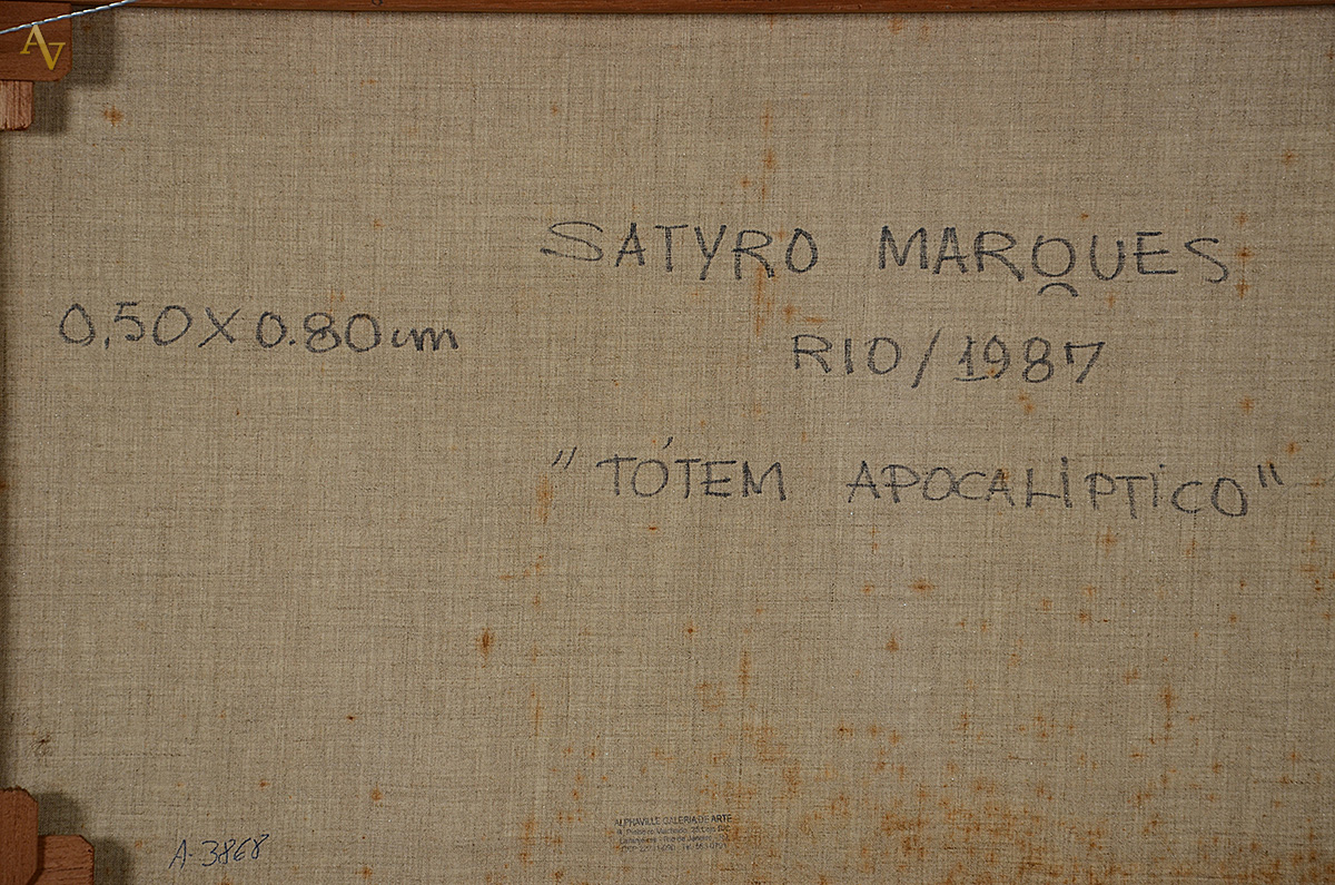 SATYRO MARQUES - Totem Apocalíptico - ost - 80 x 50 - 1978 - foto 4 de 4