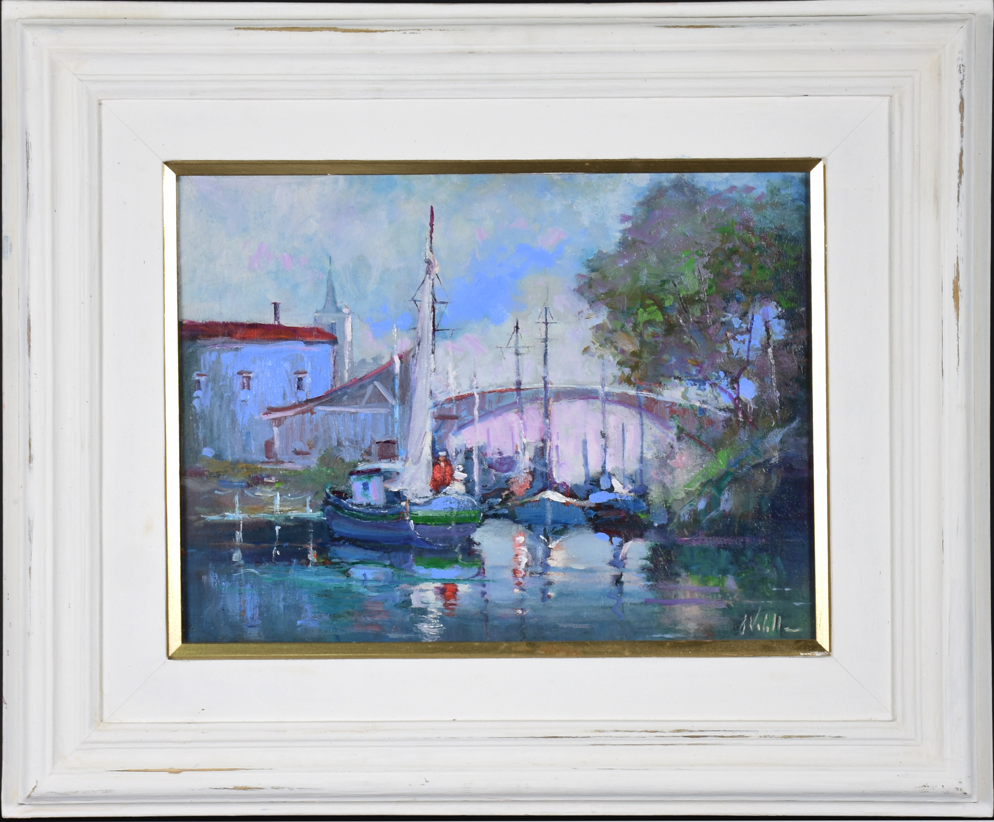 João Vilella (1950), Ponte com barcos - foto 1 de 3