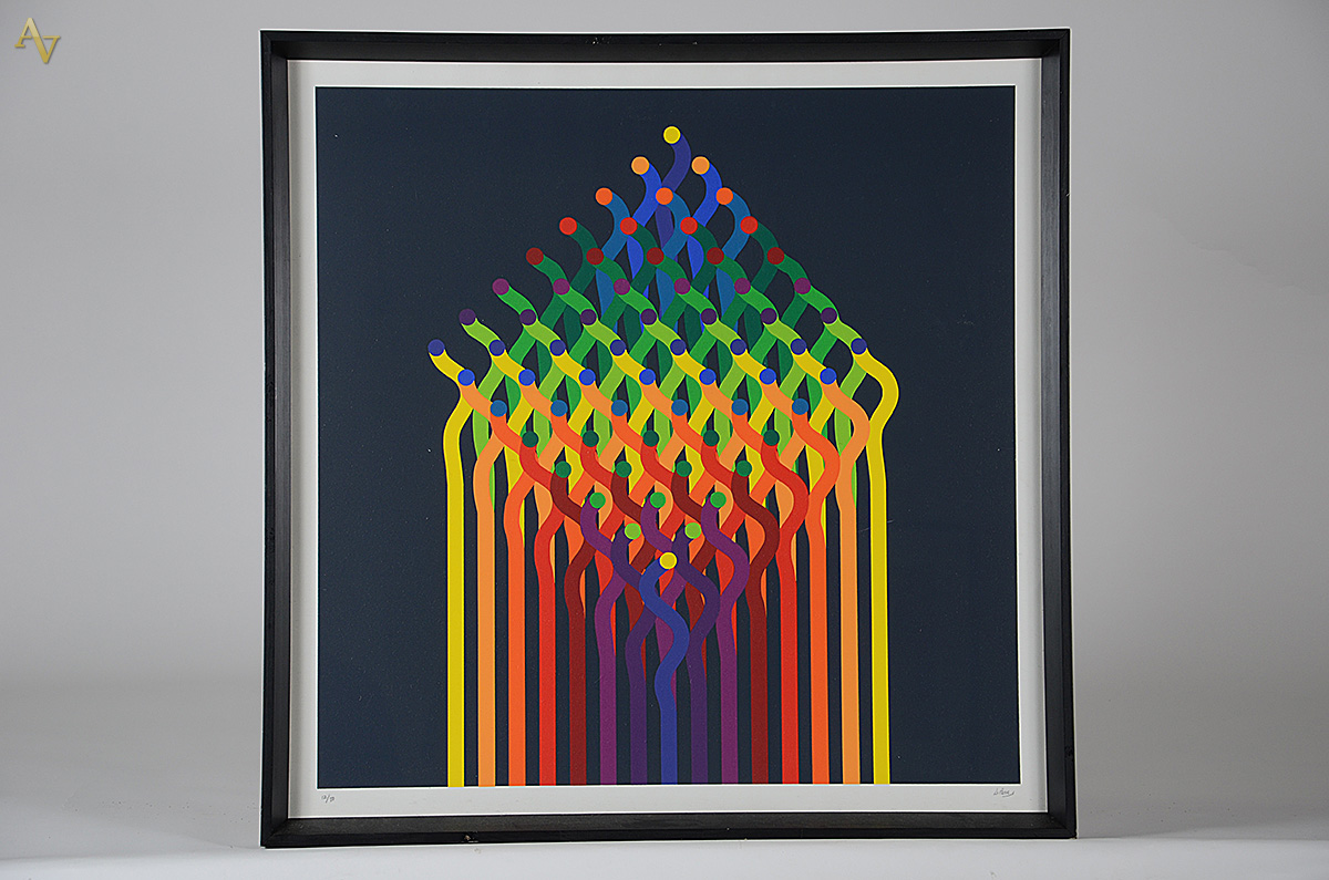 JULIO LE PARC - Sulface clouleuer - serigrafia 15/50 - 70 x 70... - foto 1 de 5