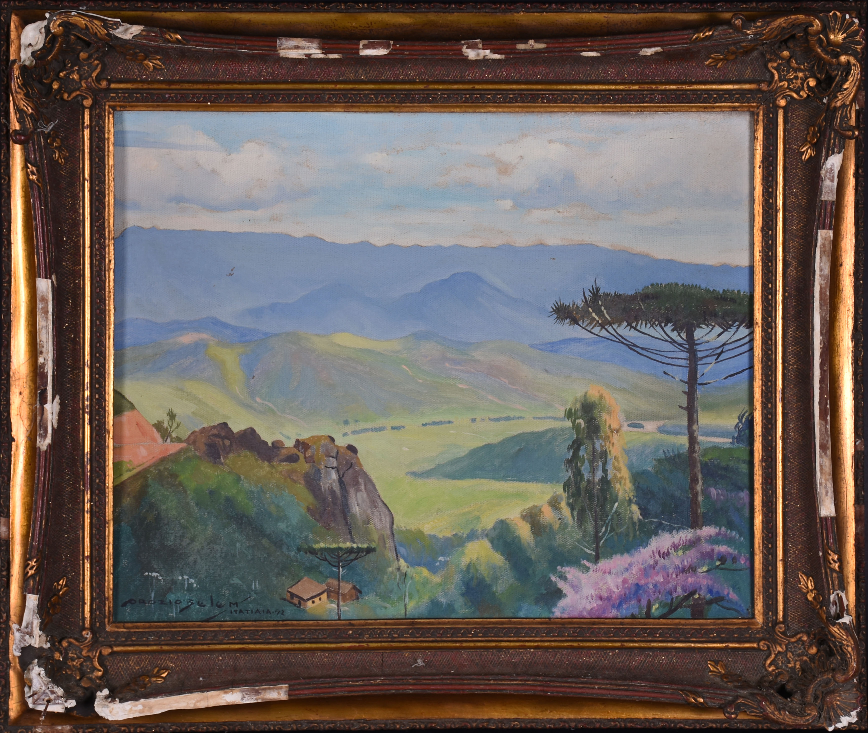 Orózio Belém (1903-1985), Paisagem , Itatiaia - foto 1 de 4