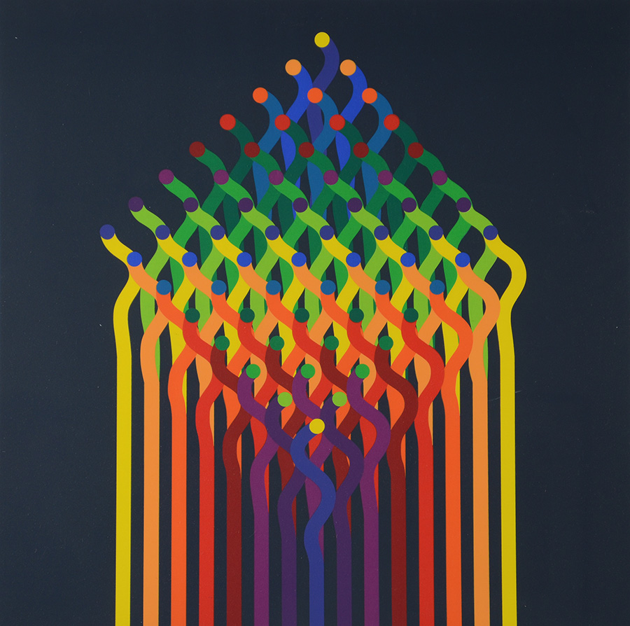 JULIO LE PARC - Sulface clouleuer - serigrafia 15/50 - 70 x 70... - foto 2 de 5