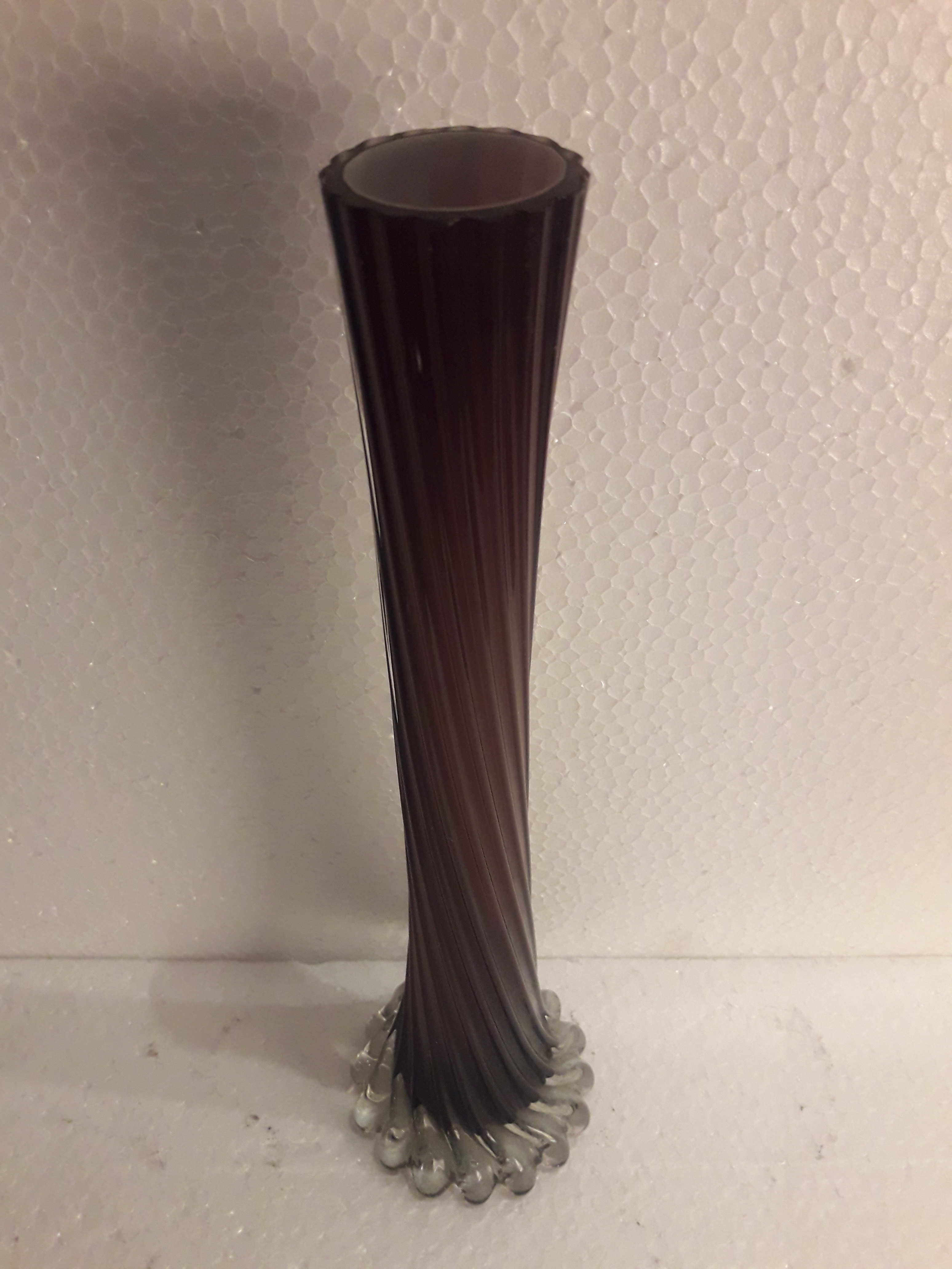 Vaso solifleur – Vidro de Murano – Decoração de modelagem torcida... - foto 2 de 2