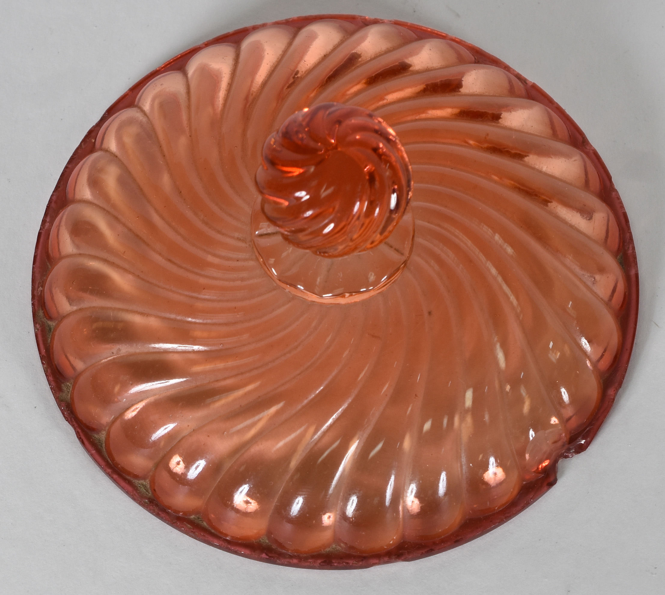 BACCARAT -Compoteira com presentoir de cristal rubi , gomos... - foto 7 de 7