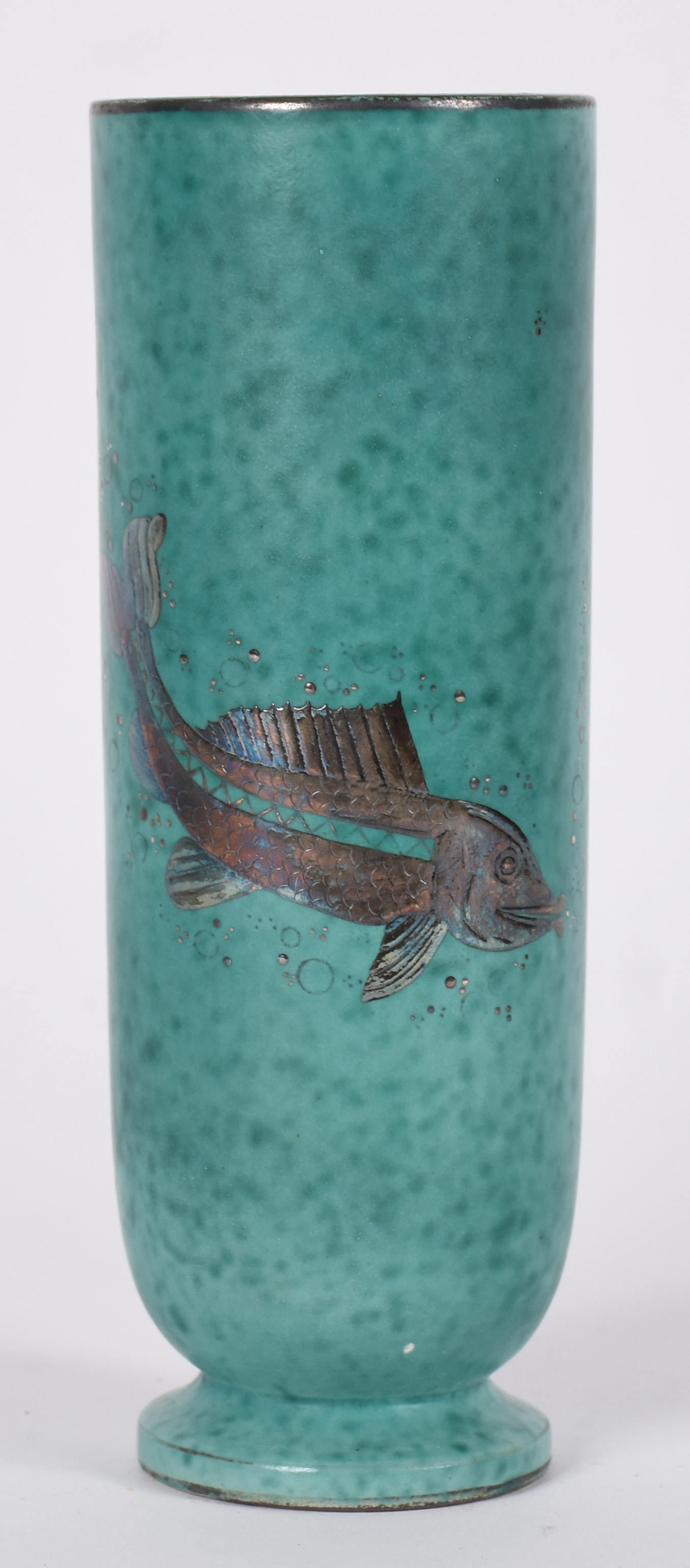Vaso Art deco com prata . - foto 1 de 4