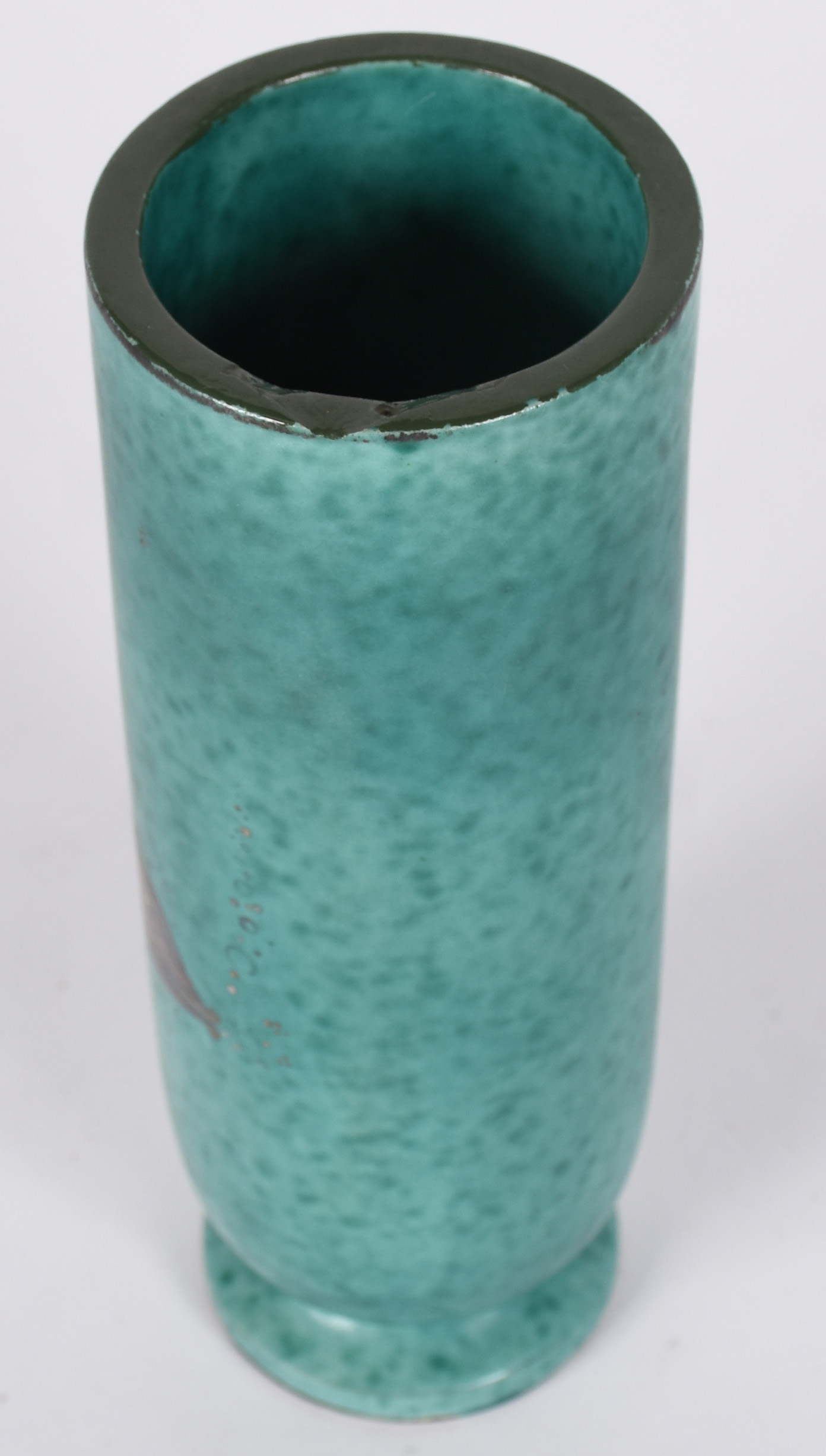 Vaso Art deco com prata . - foto 3 de 4
