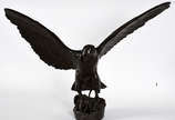 RICARDO DE MINGO,  - Escultura  de bronze representando águia.