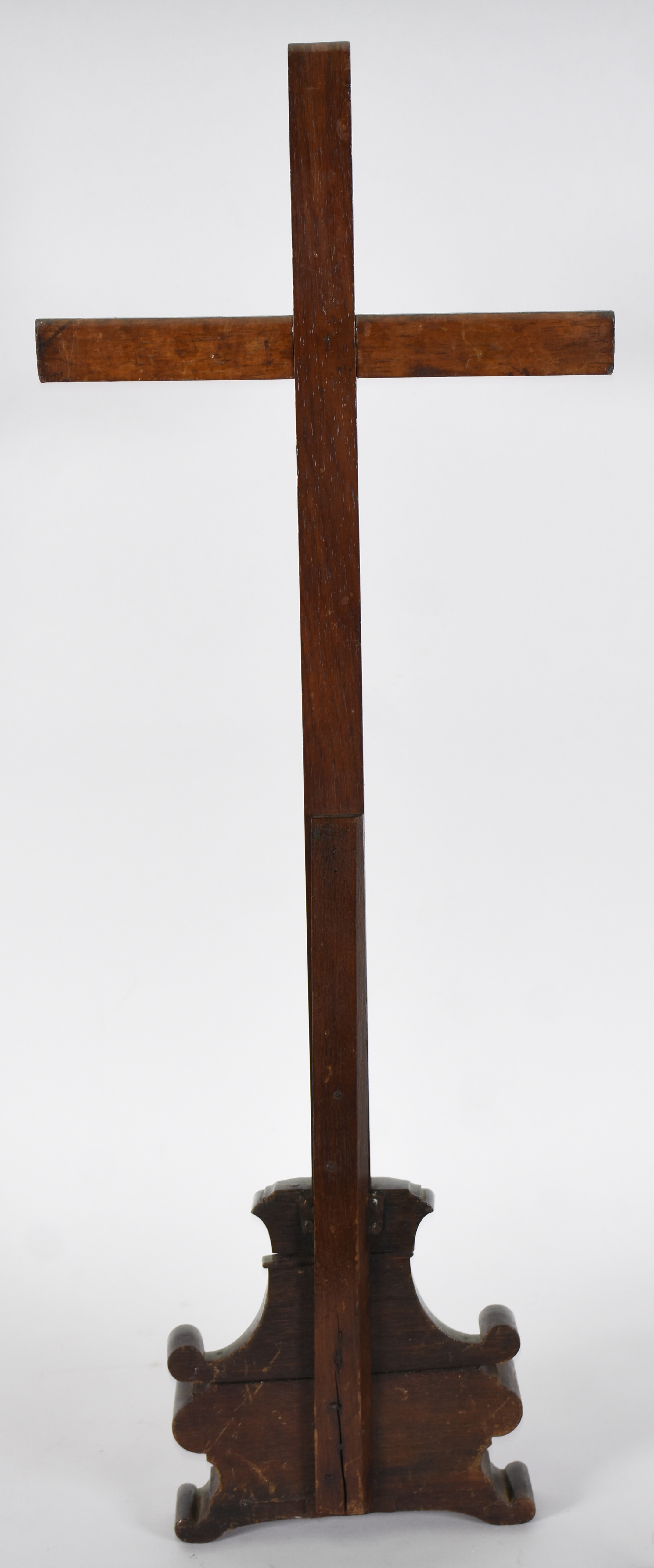 Cruz de madeira .Cristo da ressurreição. Séc.XIX - foto 2 de 4