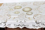 Toalha de mesa de linho portugues com bordados ... - Toalha de mesa de linho portugues com bordados da  Ilha da Madeira. Acompanham 19 "paninhos" para copos e bandejas  de modelos diferentes  (manc...