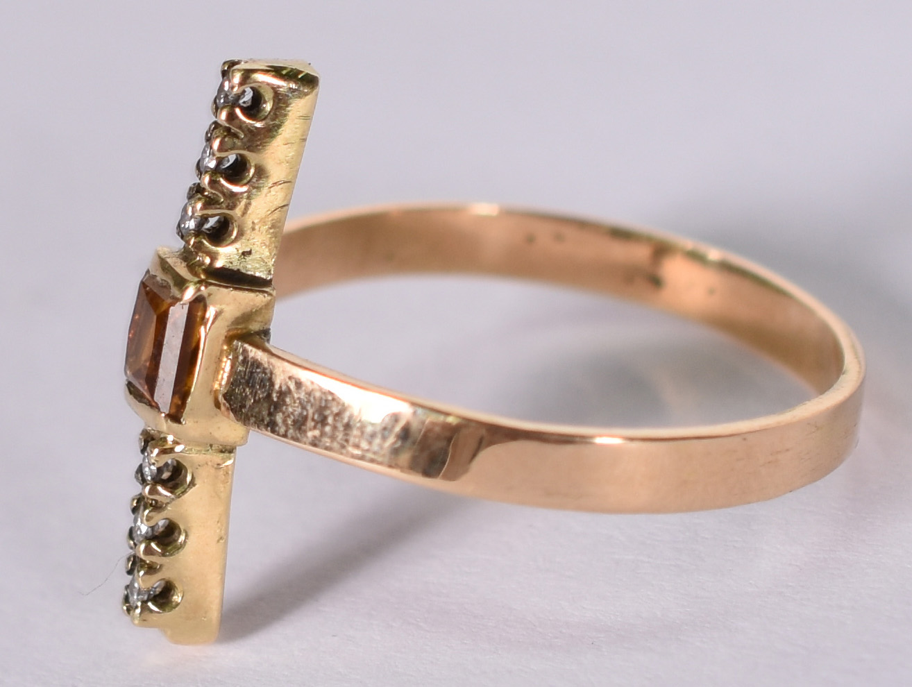 Anel de ouro 18k .Aro 19 (por questão de segurança a peça não se... - foto 2 de 3