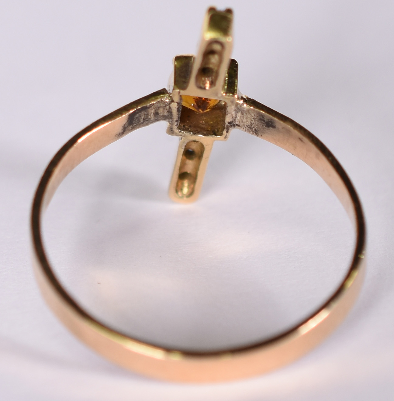 Anel de ouro 18k .Aro 19 (por questão de segurança a peça não se... - foto 3 de 3
