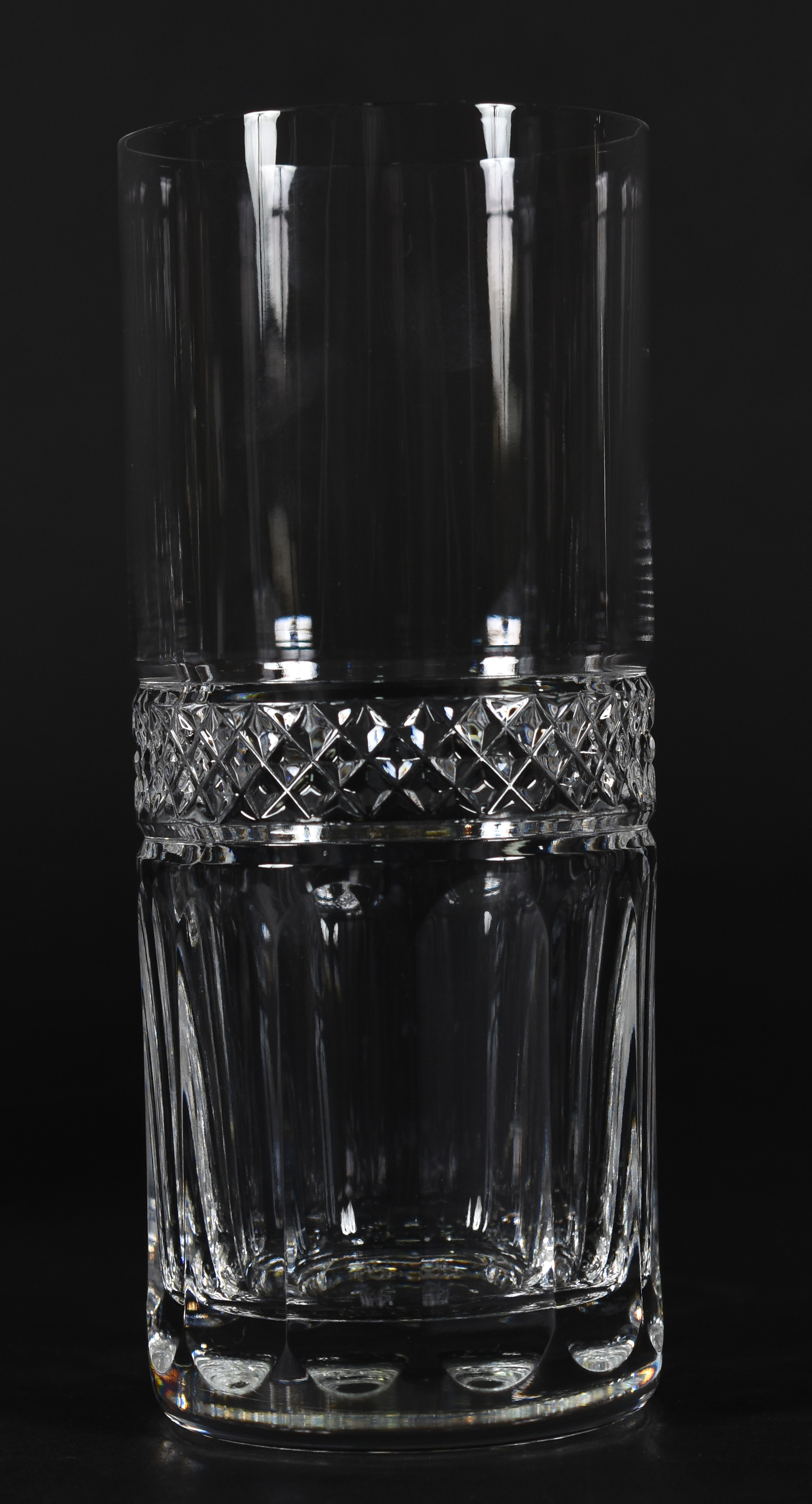 Seis copos longos de cristal para whisky. - foto 4 de 4