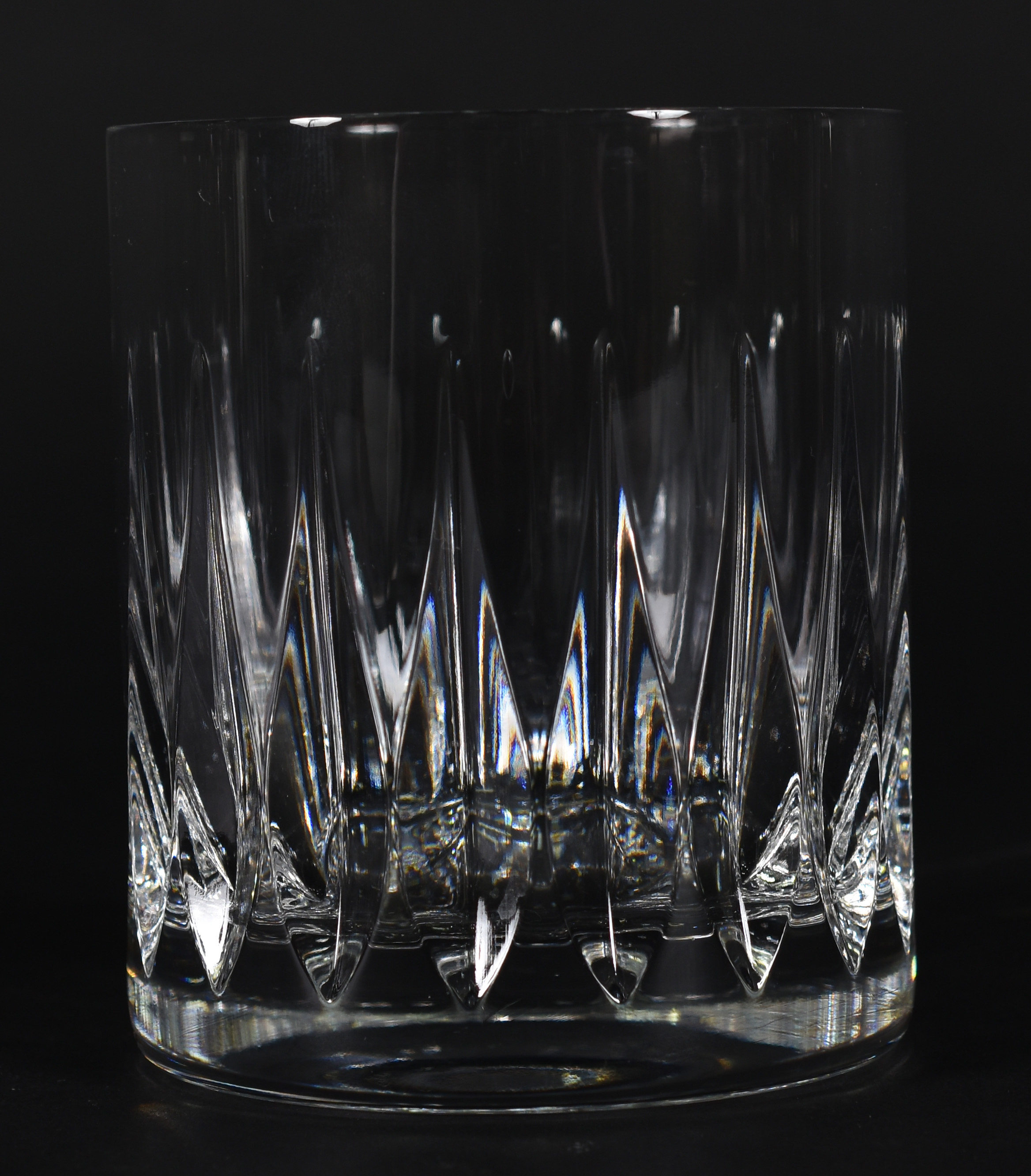Seis copos curtos de cristal para whisky. - foto 5 de 5