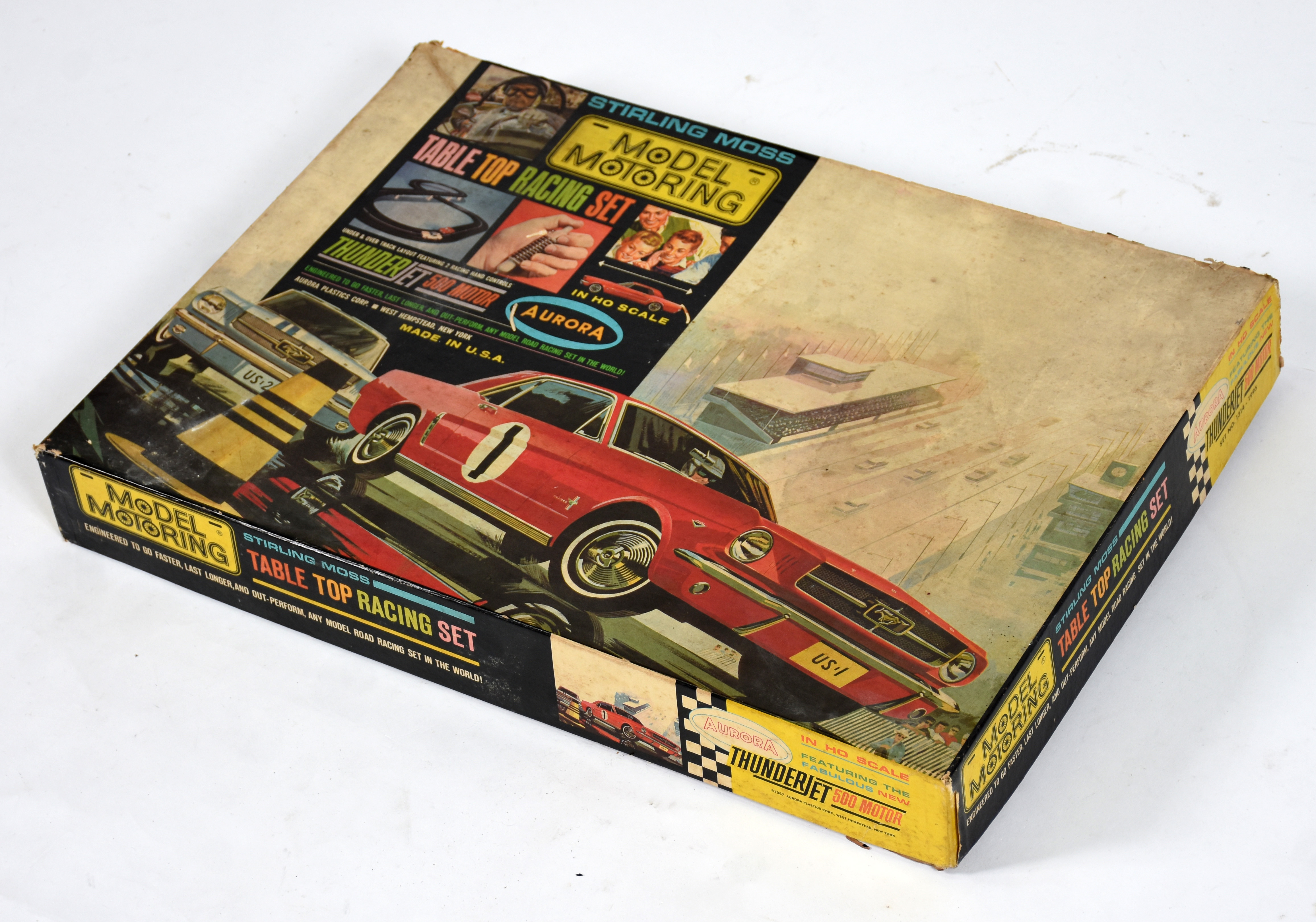 Jogo/ brinquedo americano, Model Motoring, autorama HO, Aurora... - foto 1 de 3