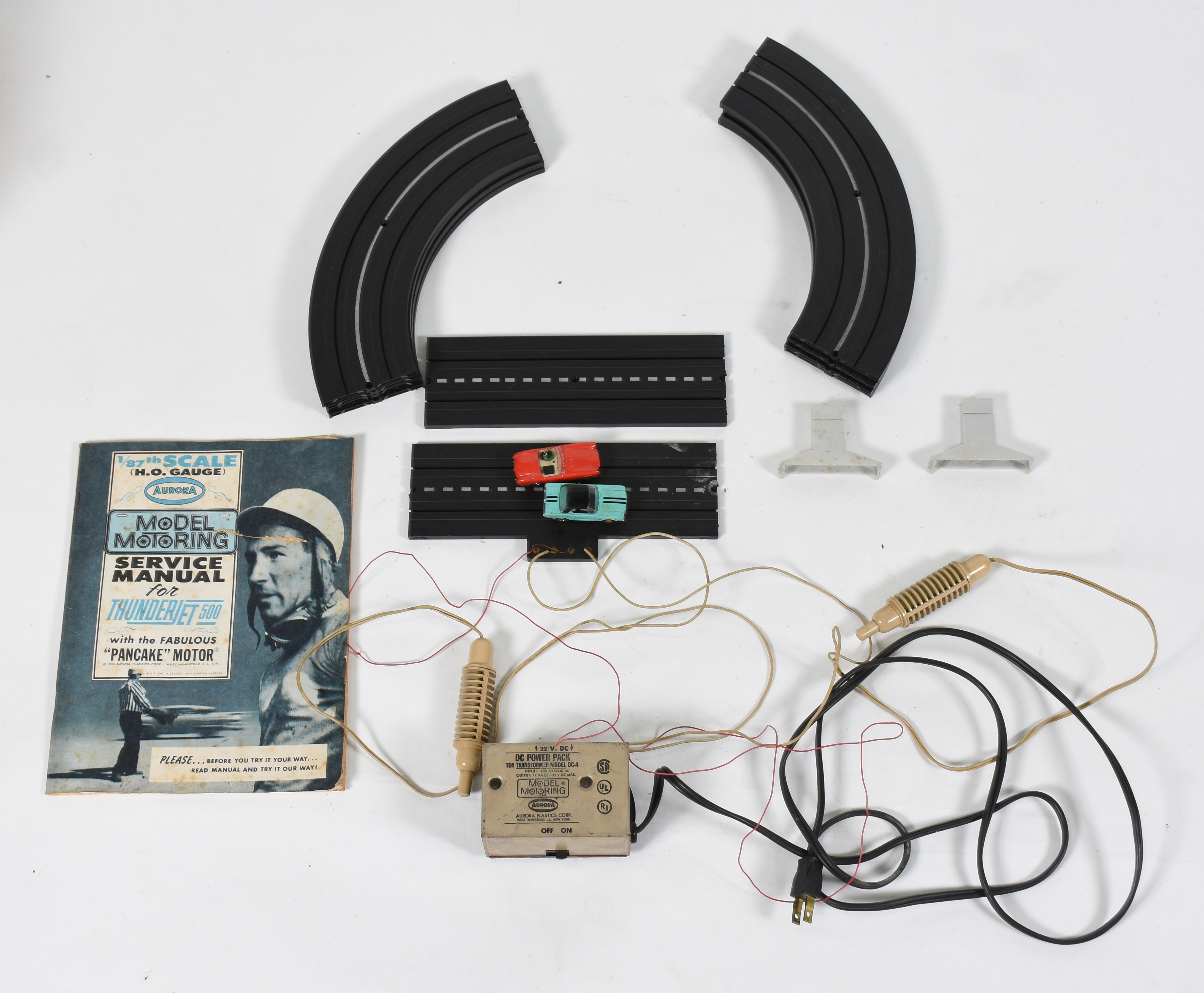 Jogo/ brinquedo americano, Model Motoring, autorama HO, Aurora... - foto 2 de 3