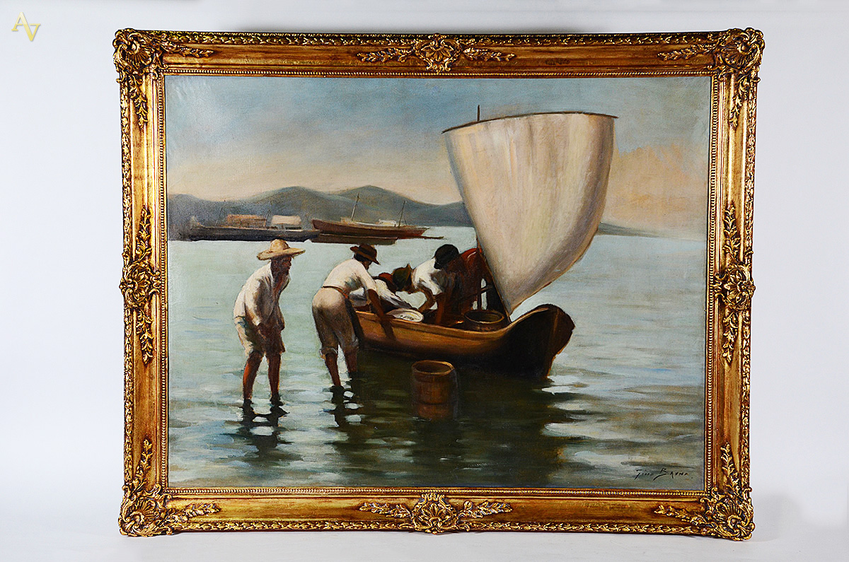 GINO BRUNO - Pescadores - ost - 115 x 150 - foto 1 de 3