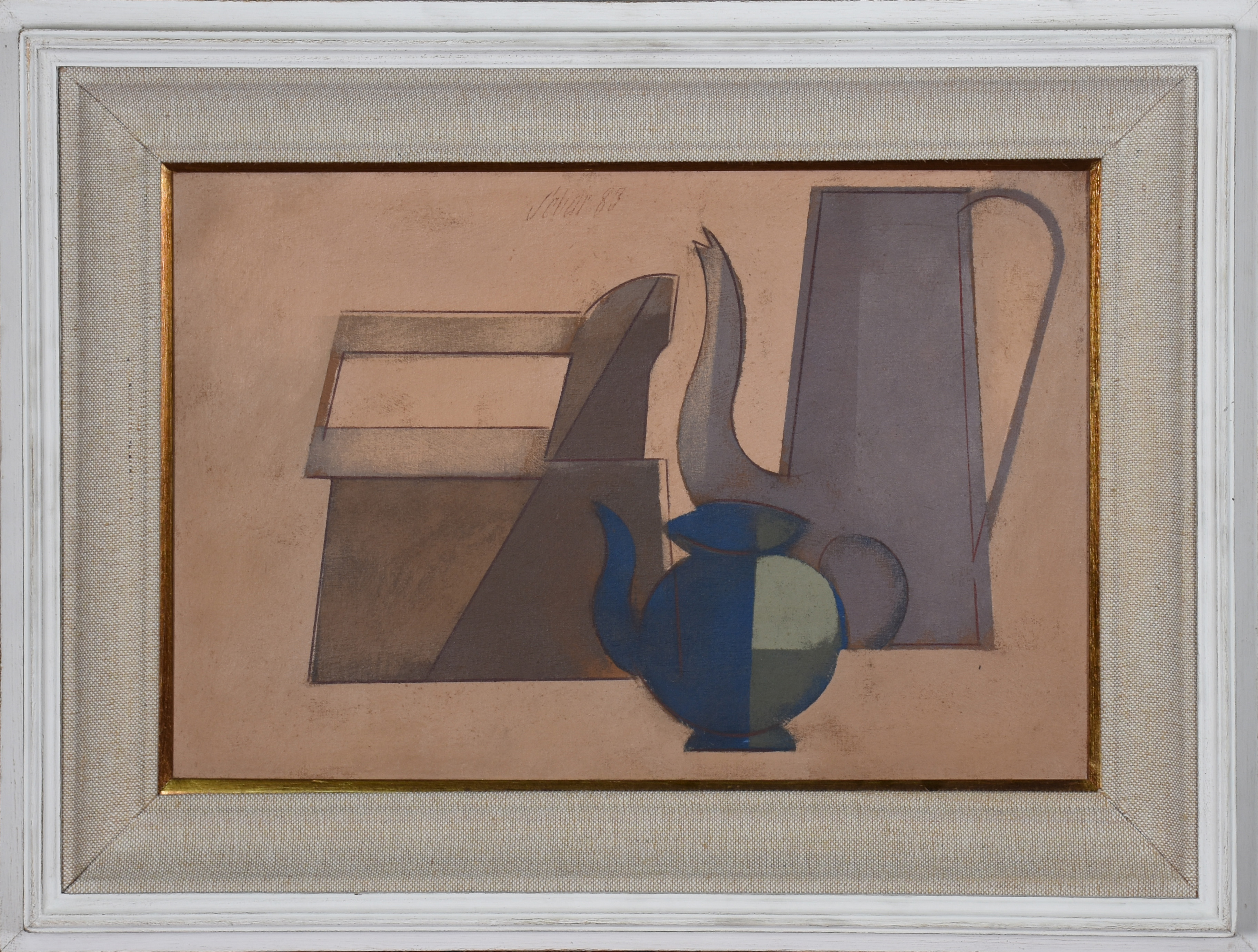 Carlos Scliar (1920-2001), Bule e ferro de passar - foto 1 de 3