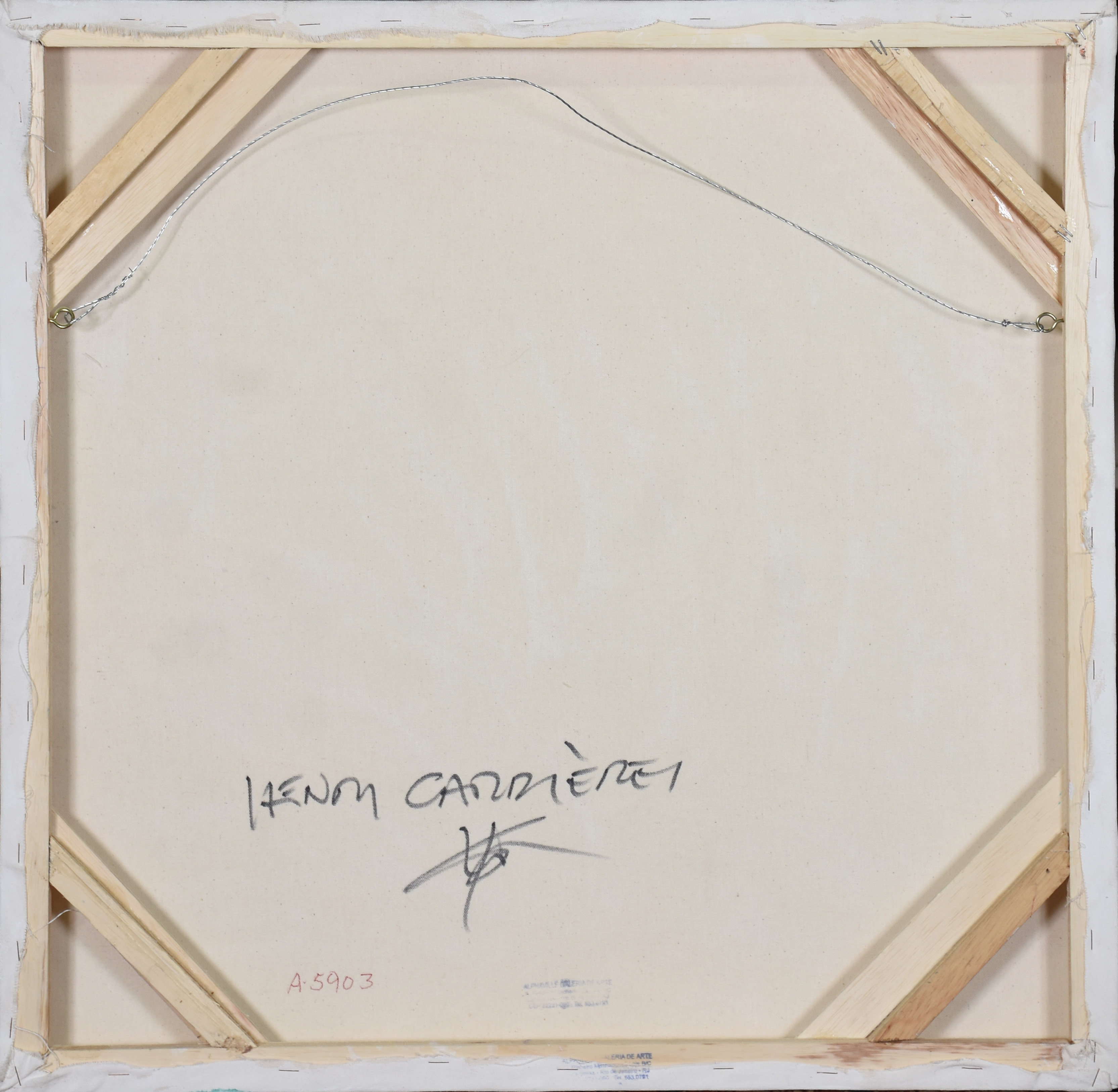 Henri Carrières (1947), Abstrato - foto 2 de 3
