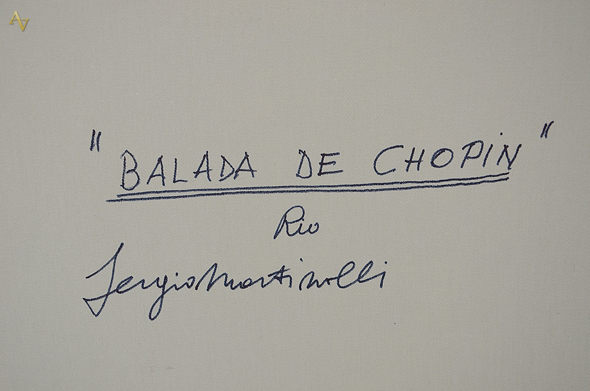 MARTINOLLI - Balada de Chopin - ast - 50 x 70 - foto 4 de 4