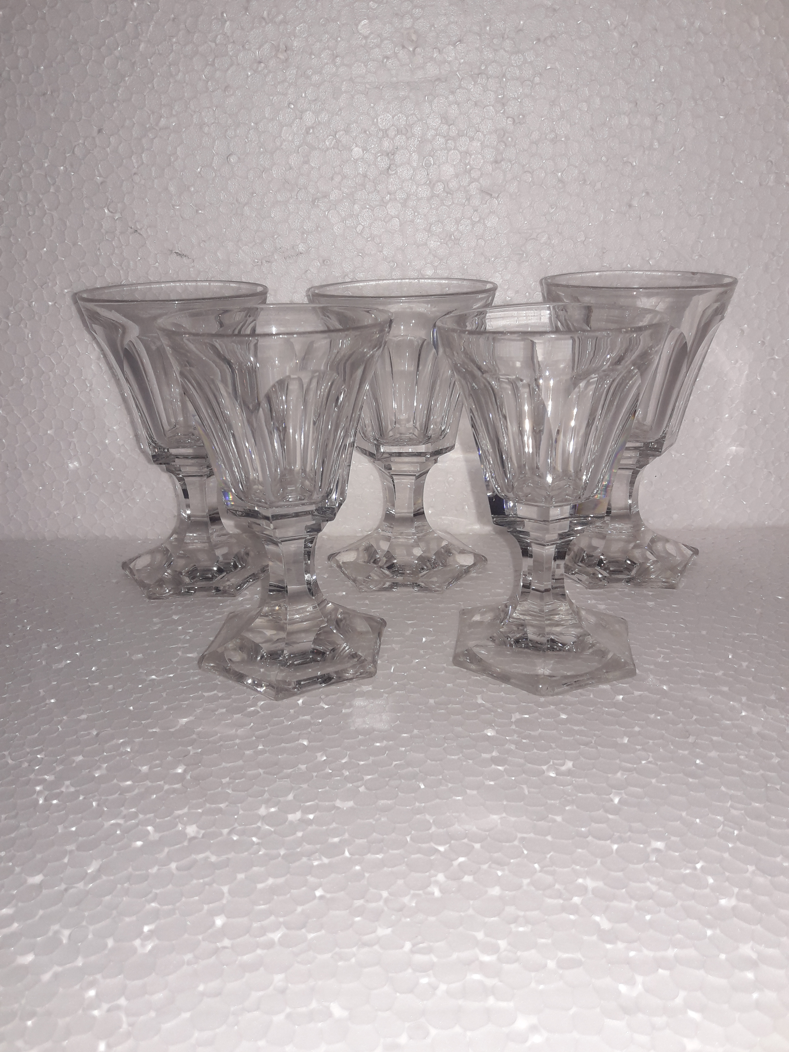 Conjunto de copos – Cristal Baccarat, modelo d’ Harcourt - .... copos... - foto 1 de 3