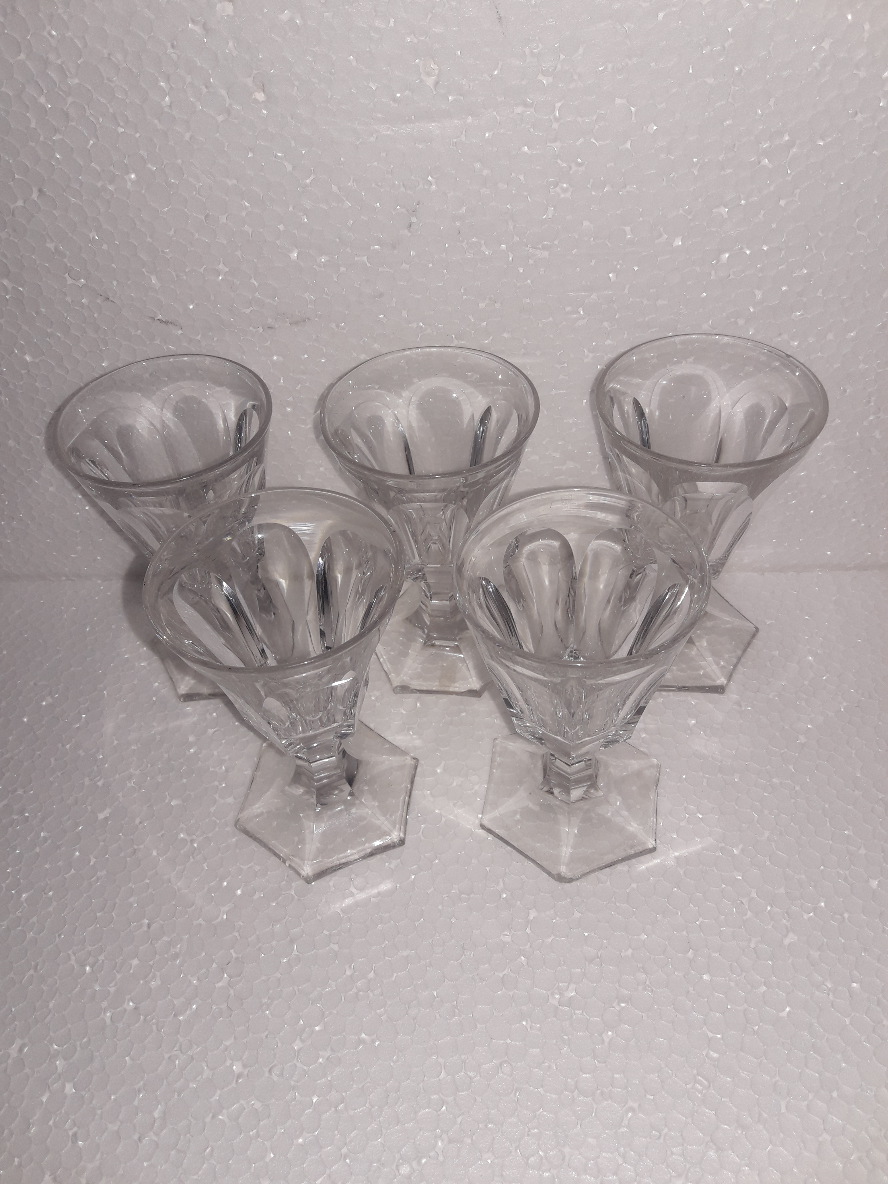 Conjunto de copos – Cristal Baccarat, modelo d’ Harcourt - .... copos... - foto 2 de 3