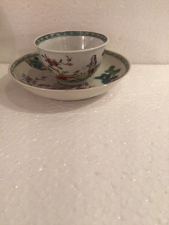 Cia. das Índias – Par de bowls com pires para café – Decoração dita... - foto 3 de 5