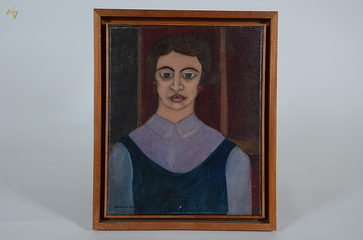 GERSON DE SOUZA - Uma mulher - ost - 40 x 33 - foto 1 de 4
