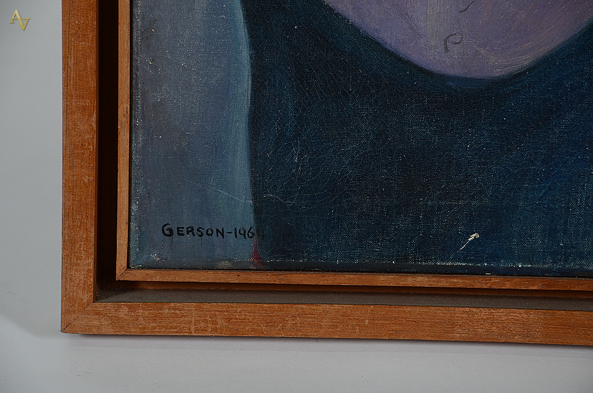 GERSON DE SOUZA - Uma mulher - ost - 40 x 33 - foto 3 de 4
