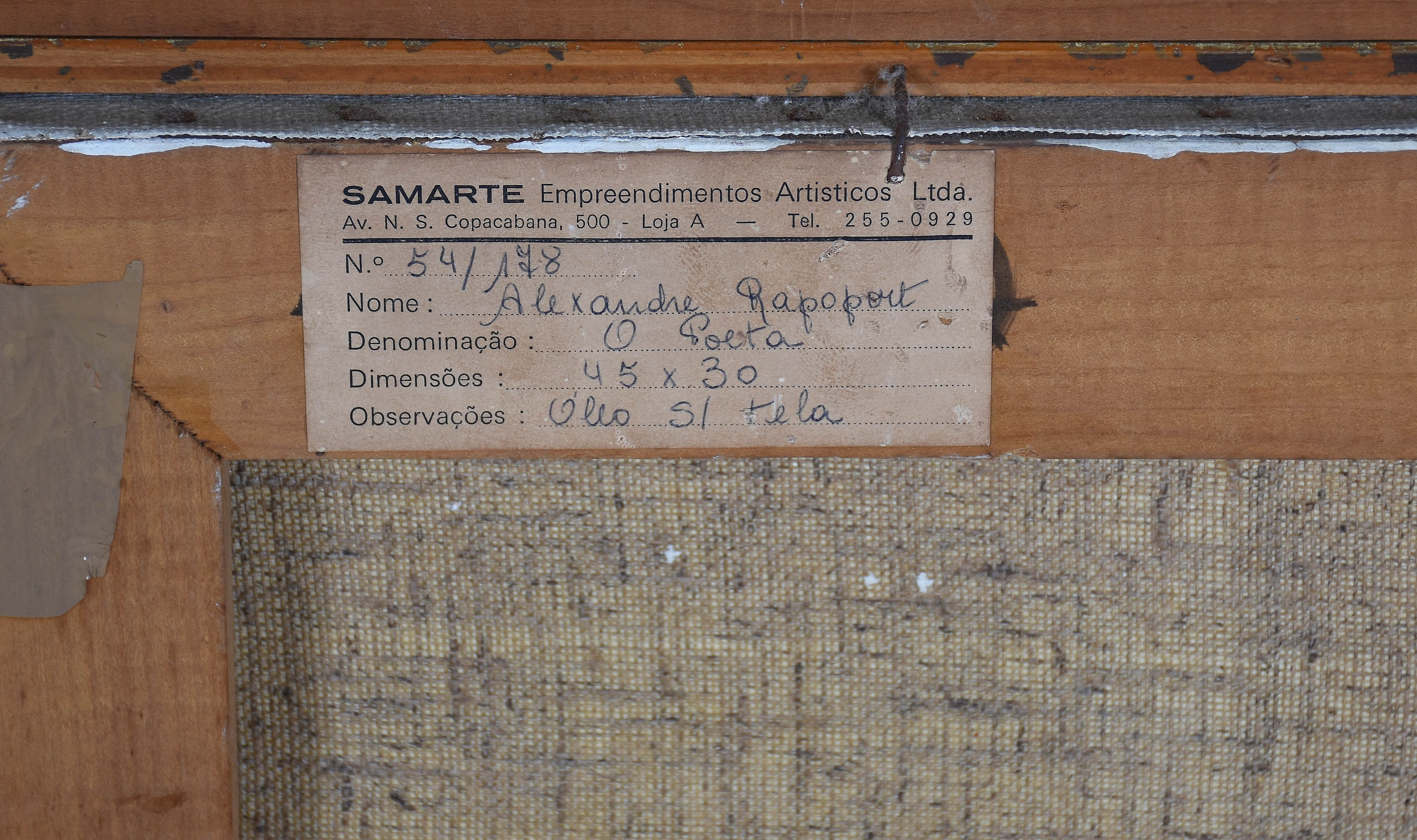 Alexandre Rapoport (1929), O poeta - foto 4 de 4