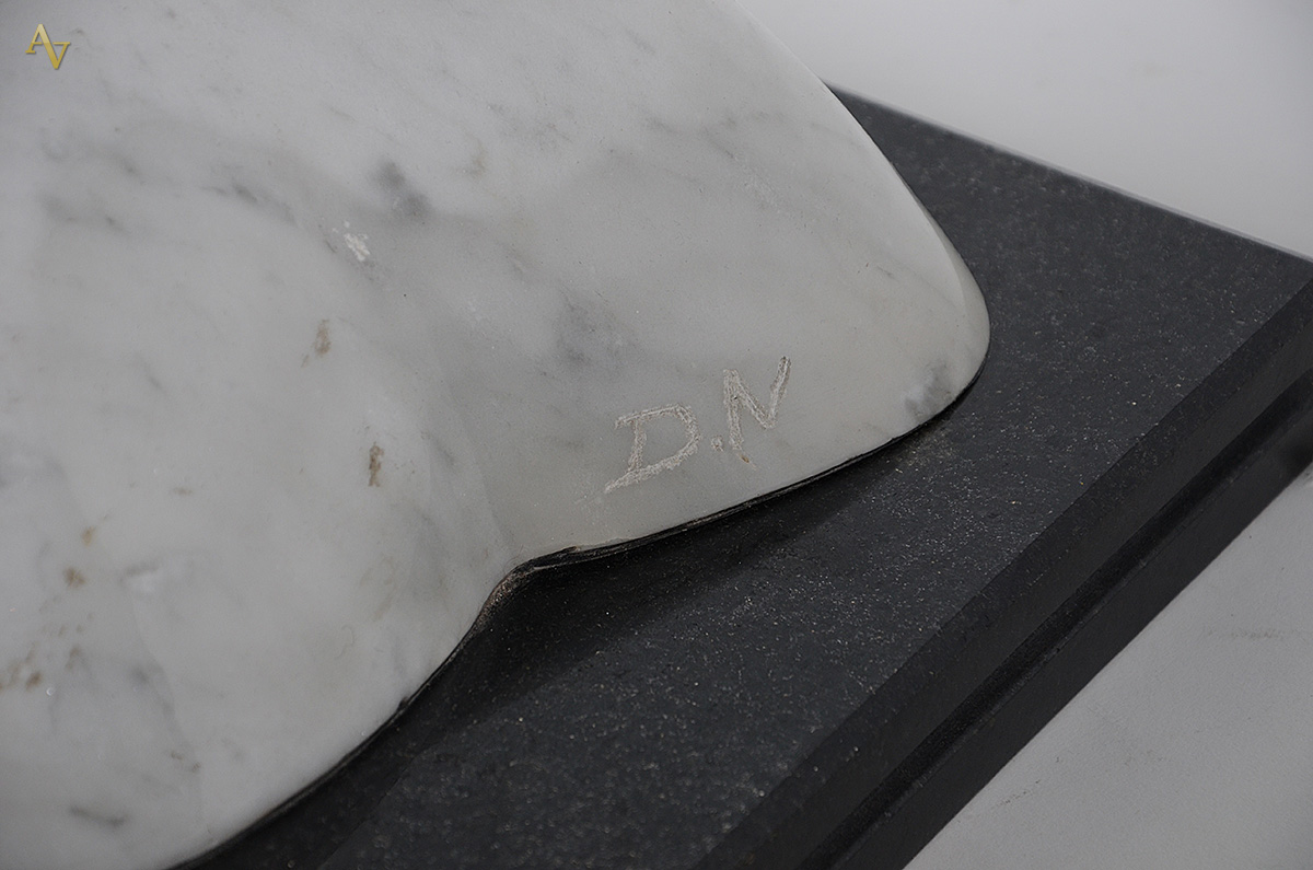 DJALMA NETO - Escultura em mármore carrara representando corpo... - foto 2 de 2
