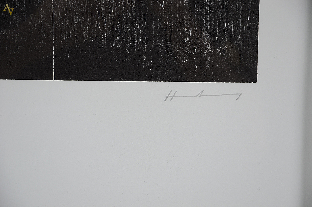 HANS HARTUNG - Abstrato - serigrafia 10/100 - 40 x 39 - foto 3 de 4