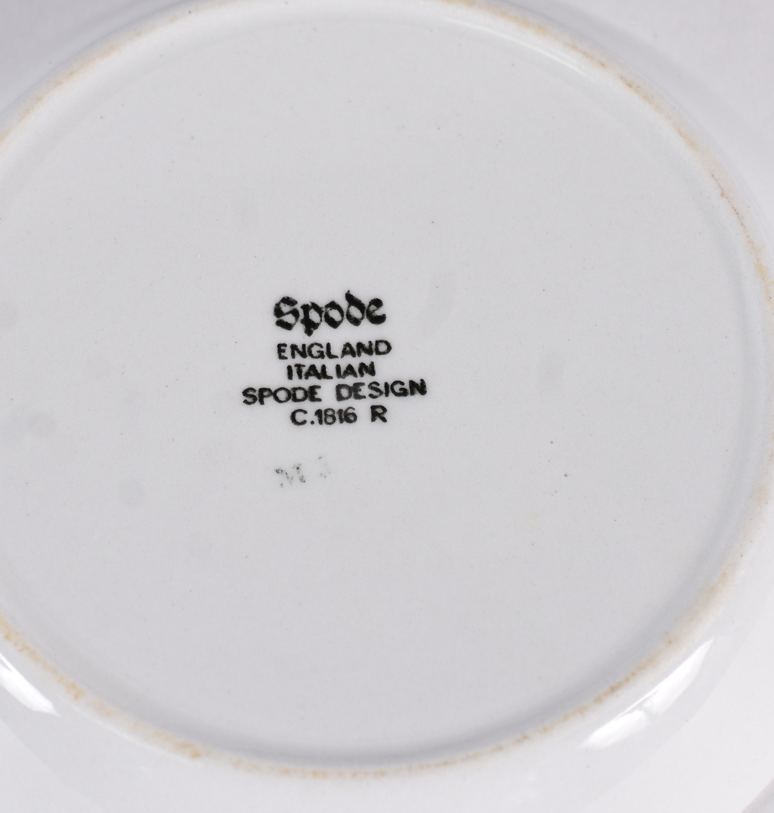 Serviço azul e branco de porcelana SPODE , England composto de : 9... - foto 5 de 6