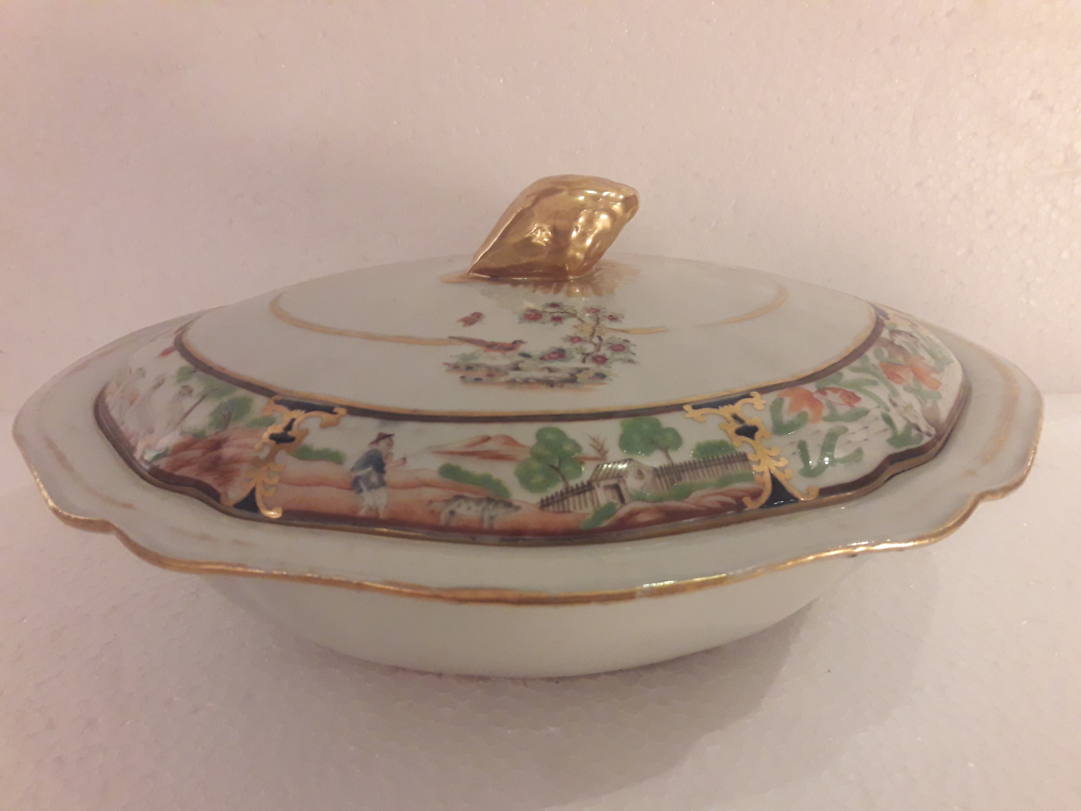 Cia das Índias - legumeira com tampa em porcelana - Decoração com... - foto 2 de 2