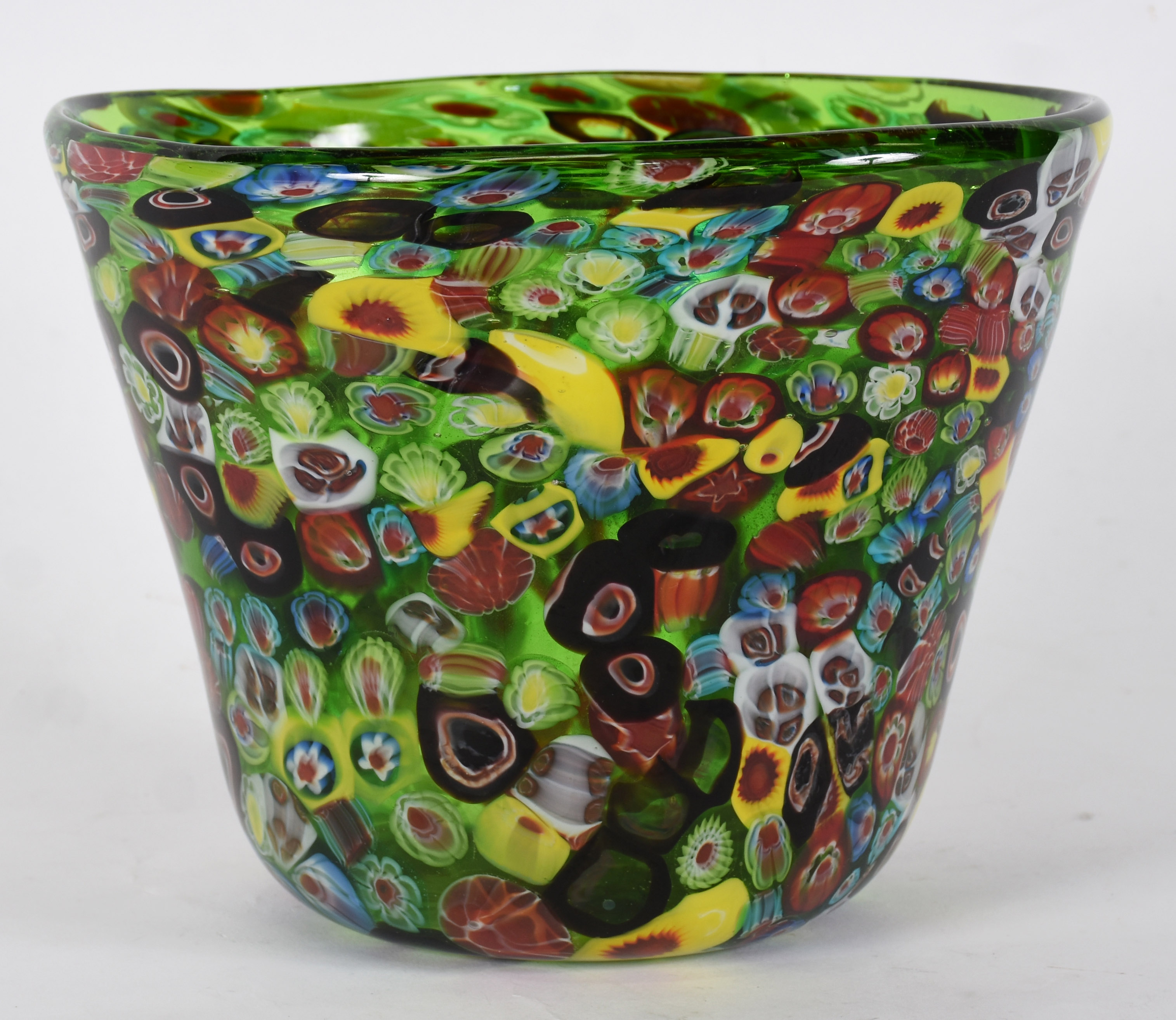 Cachepot de murano " Millifiore ". - foto 1 de 4