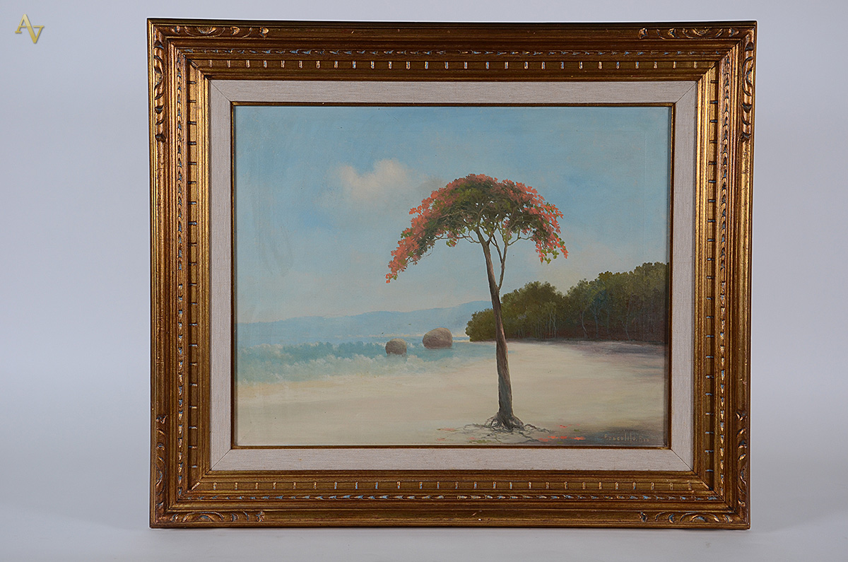 FRANCISCO COCULILO - Paisagem - ost - 54 x 70 - foto 1 de 3