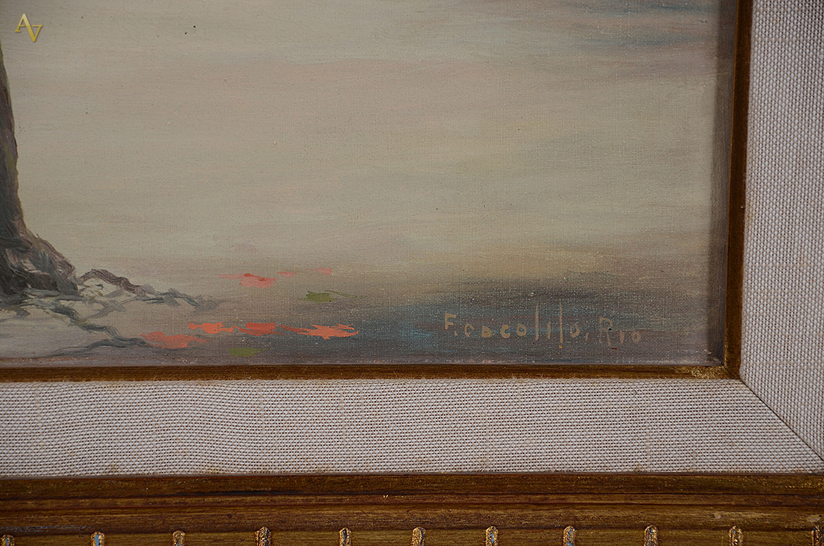 FRANCISCO COCULILO - Paisagem - ost - 54 x 70 - foto 3 de 3