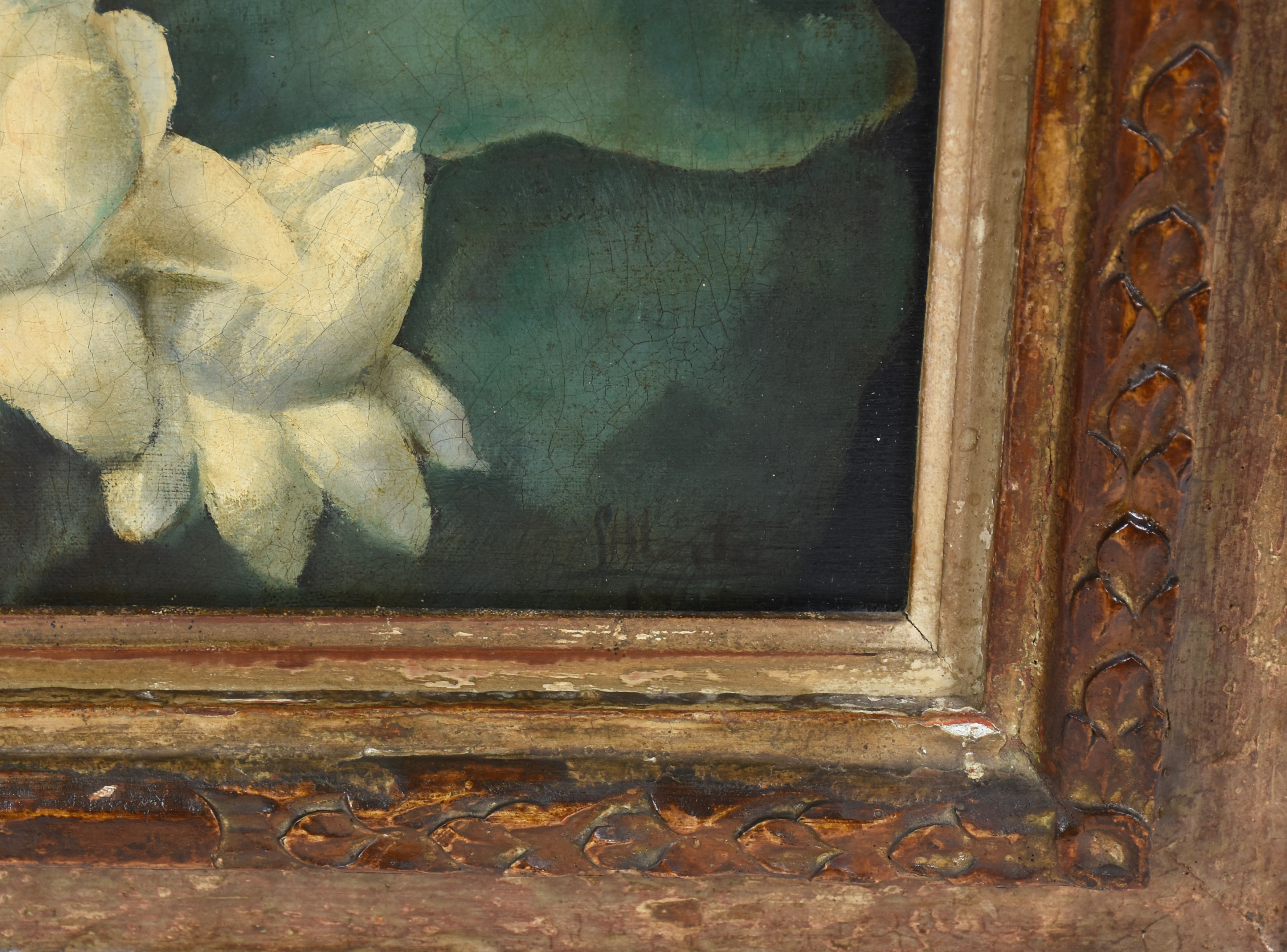 Gilberto Trompowsky (1908-1982), Flores brancas - foto 2 de 3