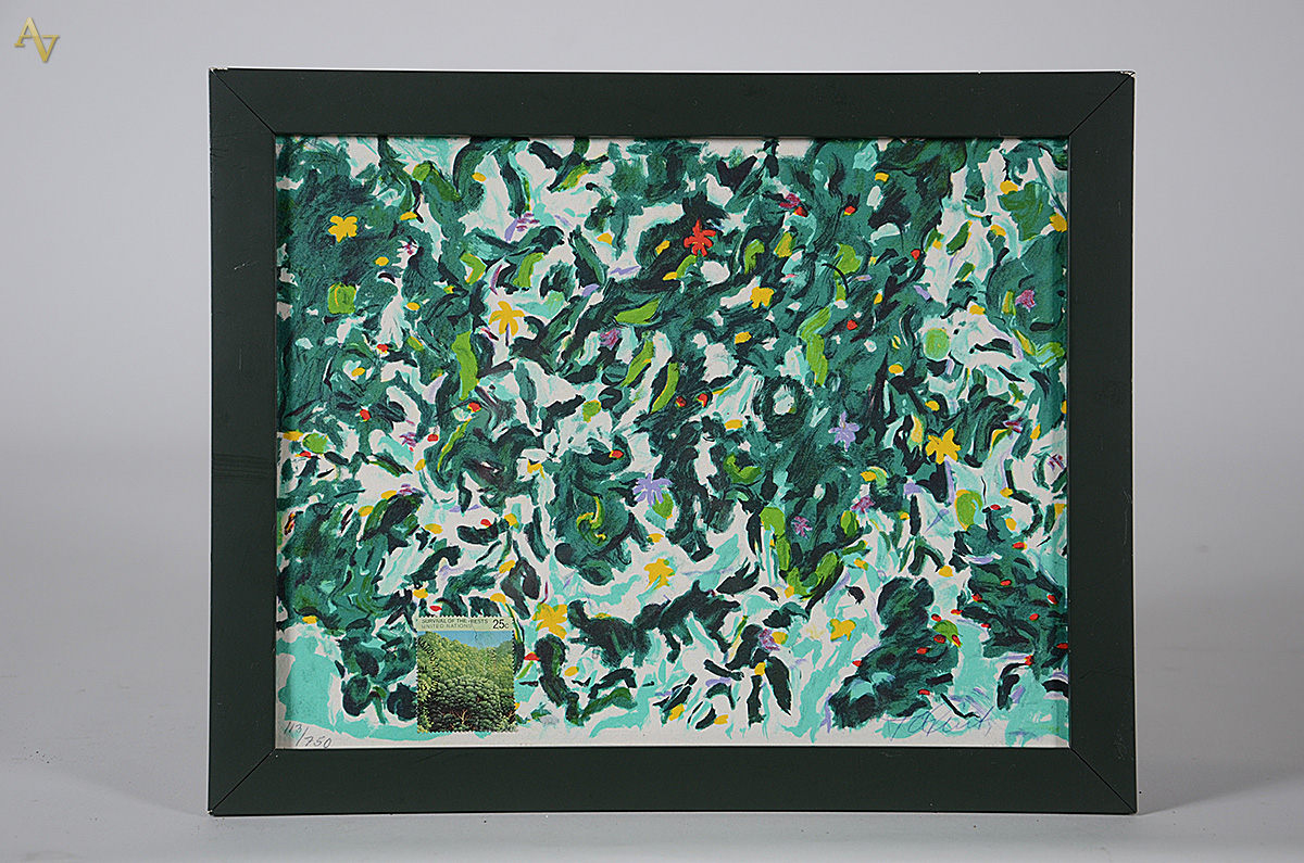 TONI CURTIS - Survival of the forest - litografia - 22 x 28 113/750. - foto 1 de 5