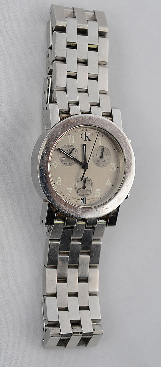 CALVIN KLEIN - Relógio masculino, caixa (38 mm de diâmetro) e... - foto 2 de 3