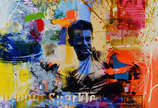 CLAUS COSTA - James Dean - técnica mista - 130 ... - CLAUS COSTA - James Dean - técnica mista - 130 x 130