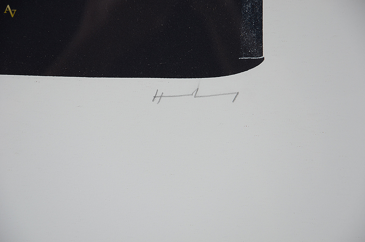 HANS HARTUNG - Abstrato - serigrafia H. C. - 63 x 46 - 1976 - foto 4 de 4