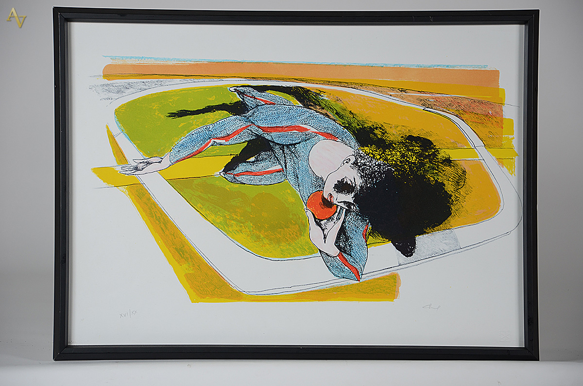 SANDRO CHIA - Sem título - litografia XVI/XX - 70 x 50 - foto 1 de 5