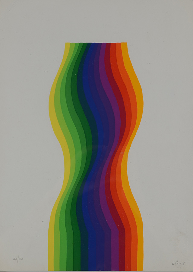 JULIO LE PARC - Abstrato - serigrafia 42/100 - 34 x 24 - foto 2 de 4