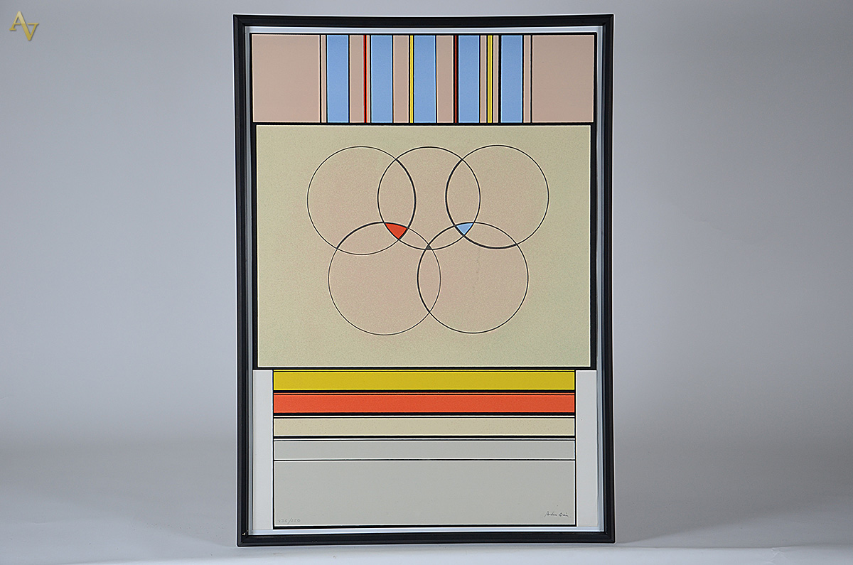 CARMELO ARDEN QUIN - Geométrico - serigrafia 236/250 - 92 x 64 - foto 1 de 4