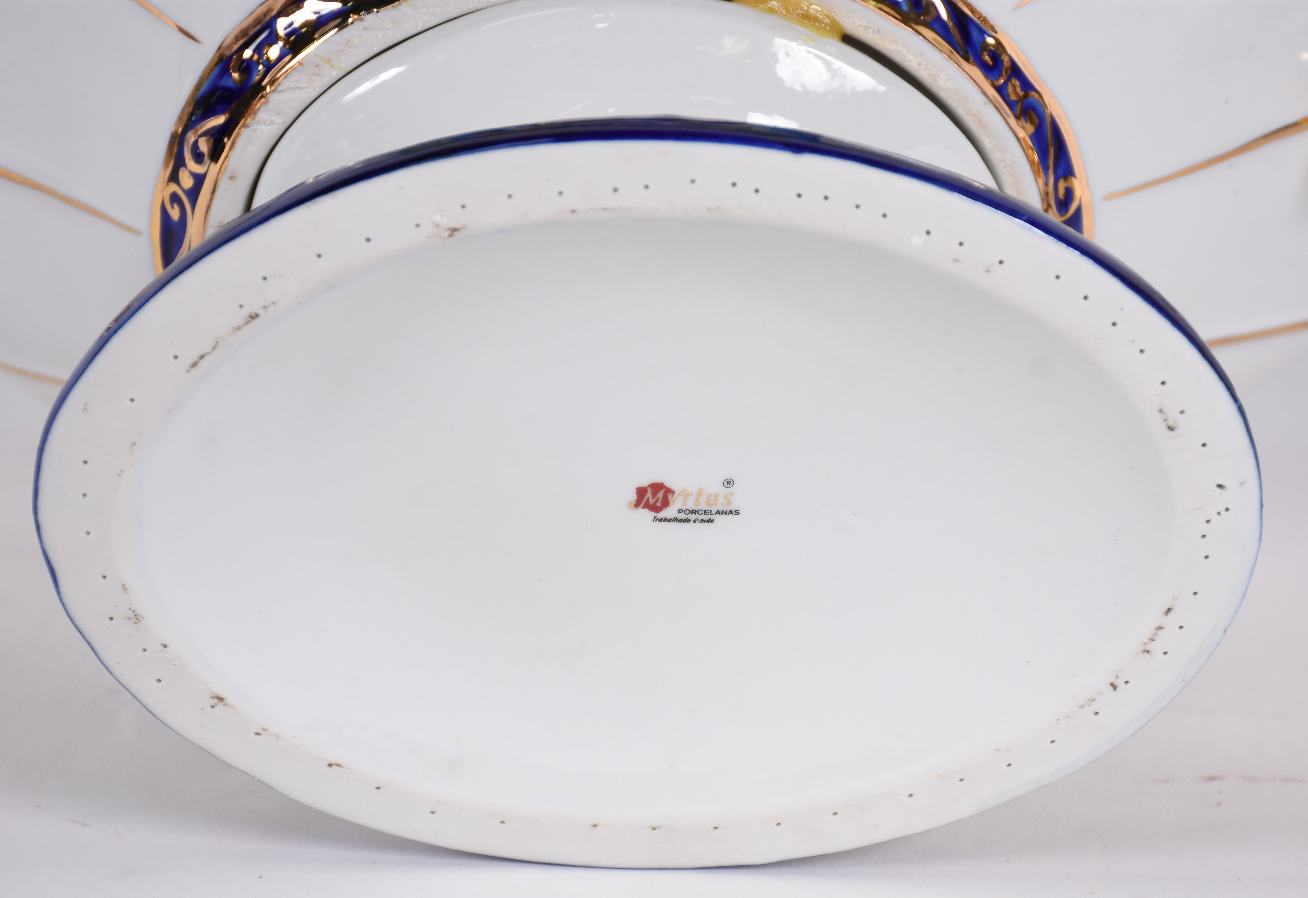 Sopeira de porcelana portuguesa Myrtus. - foto 5 de 5
