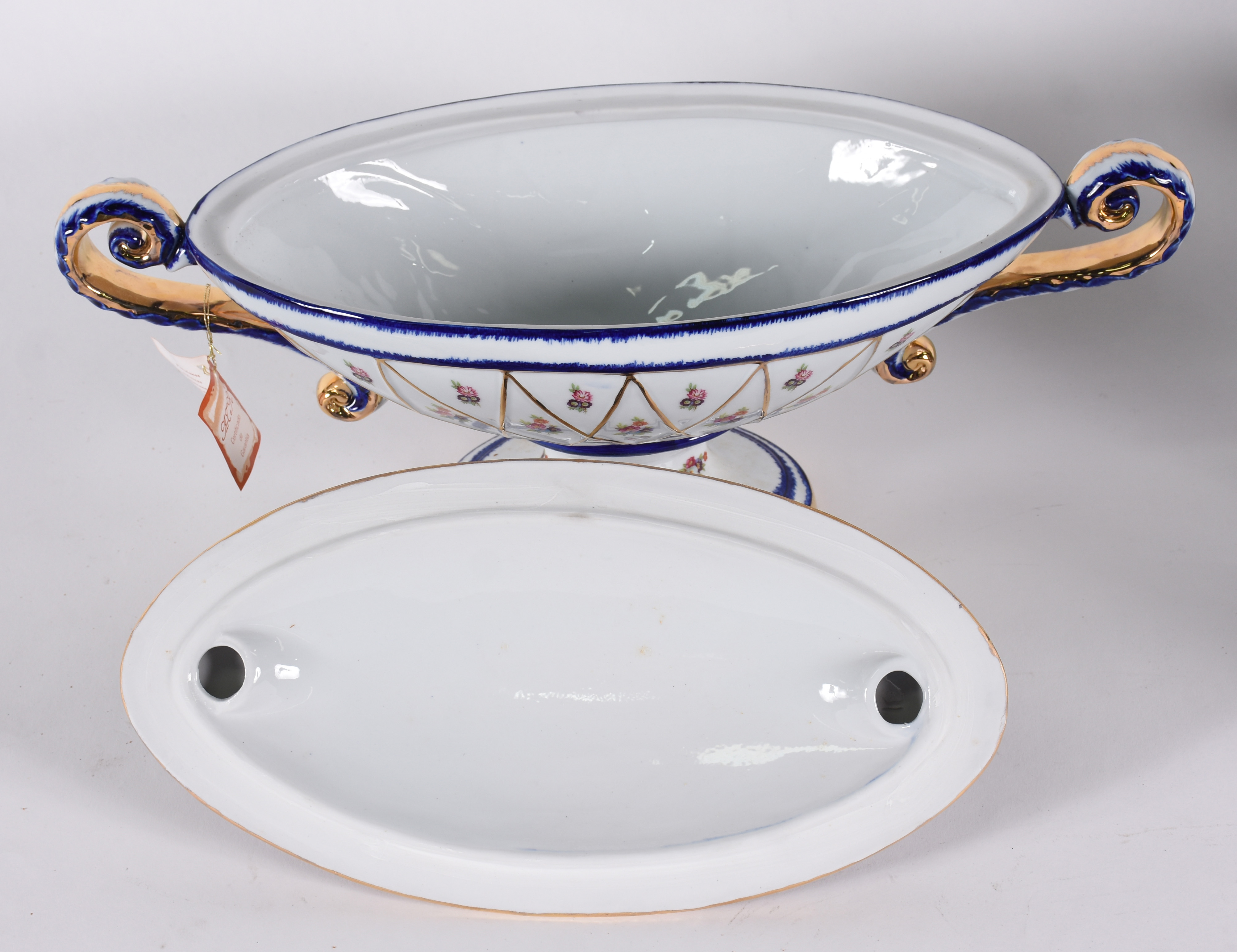Sopeira de porcelana portuguesa Myrtus. - foto 5 de 6